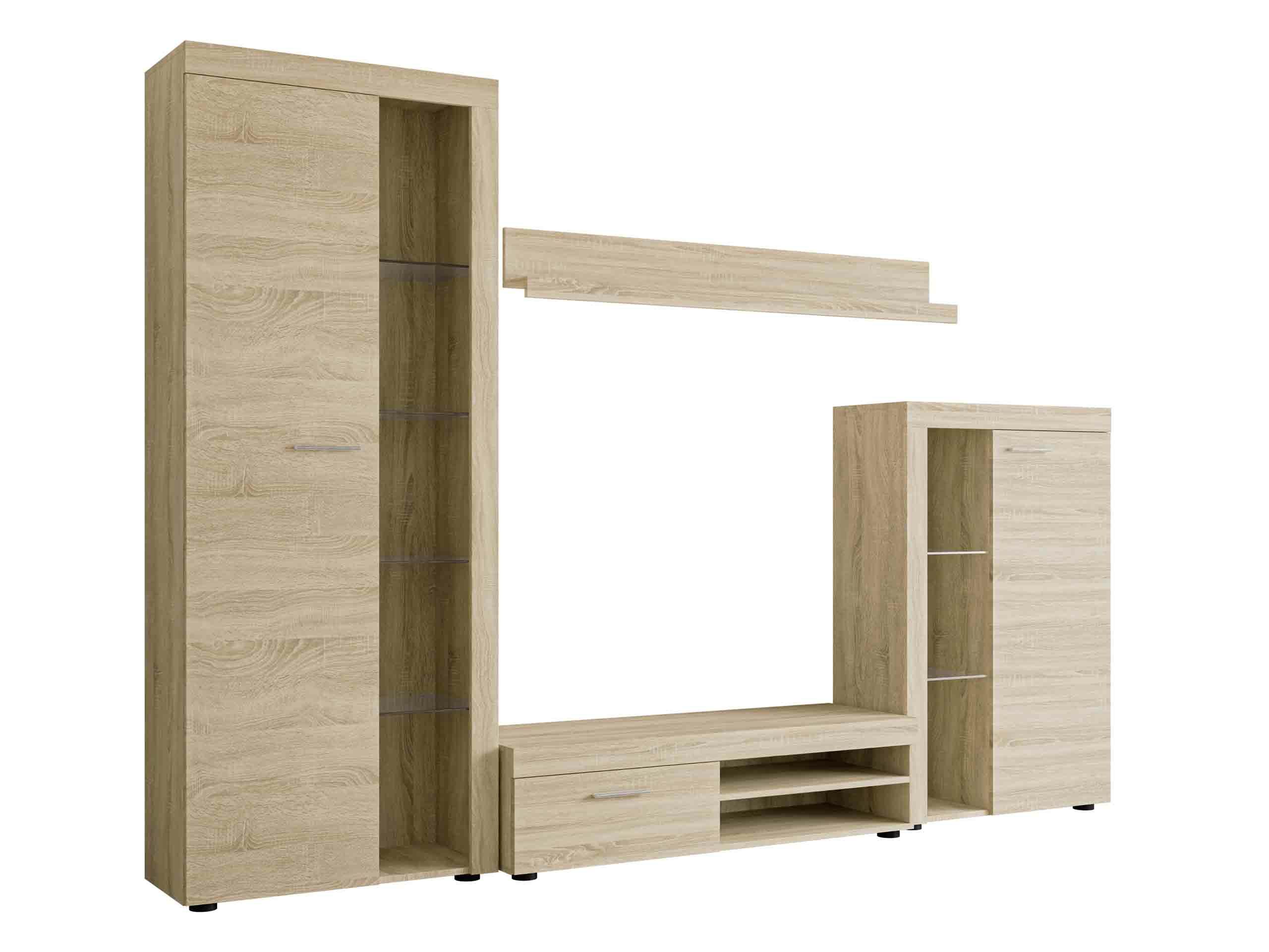 Svetainės komplektas Soca (Sonomos ąžuolas)