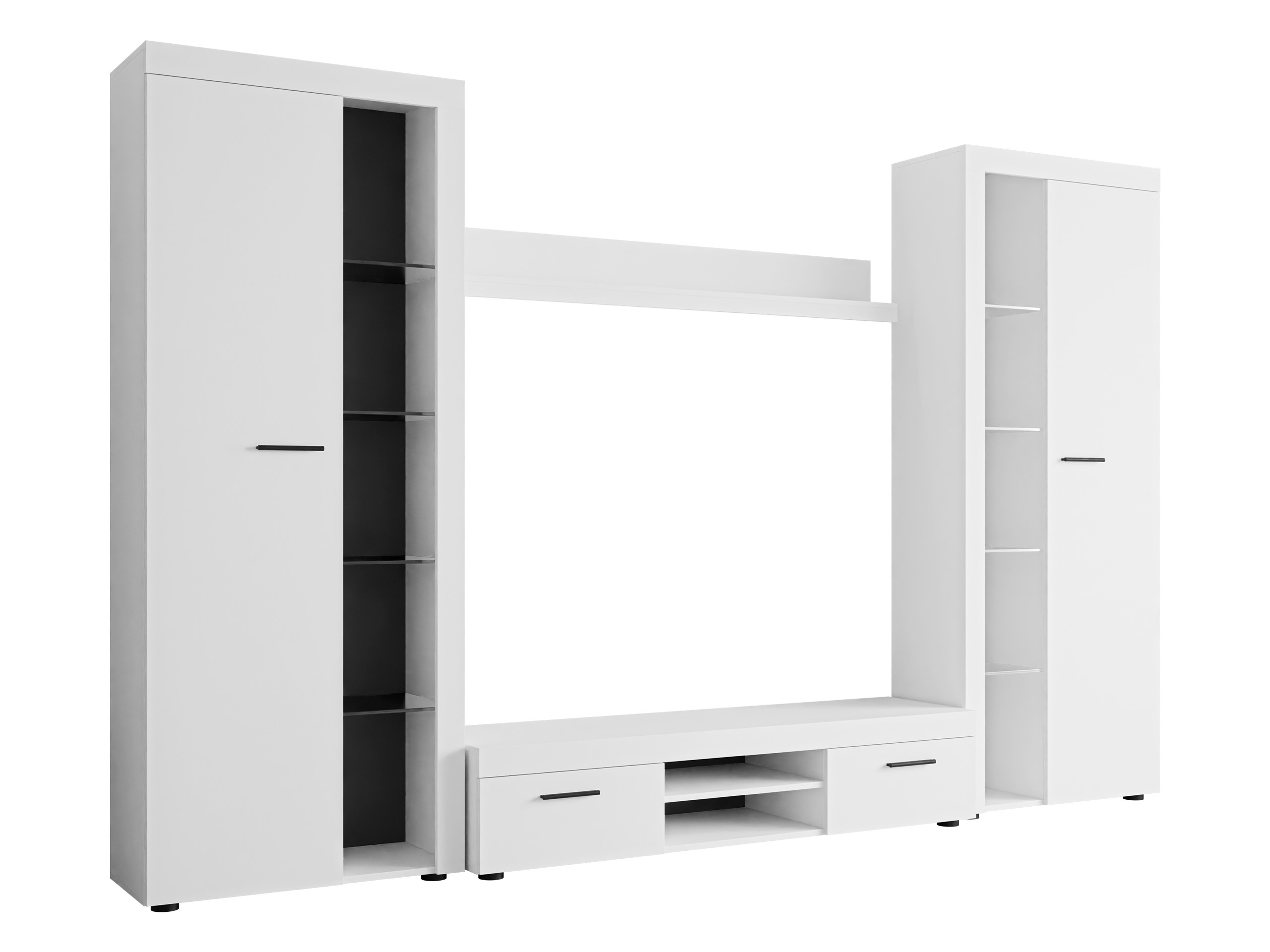 Svetainės komplektas Univio II (Balta)