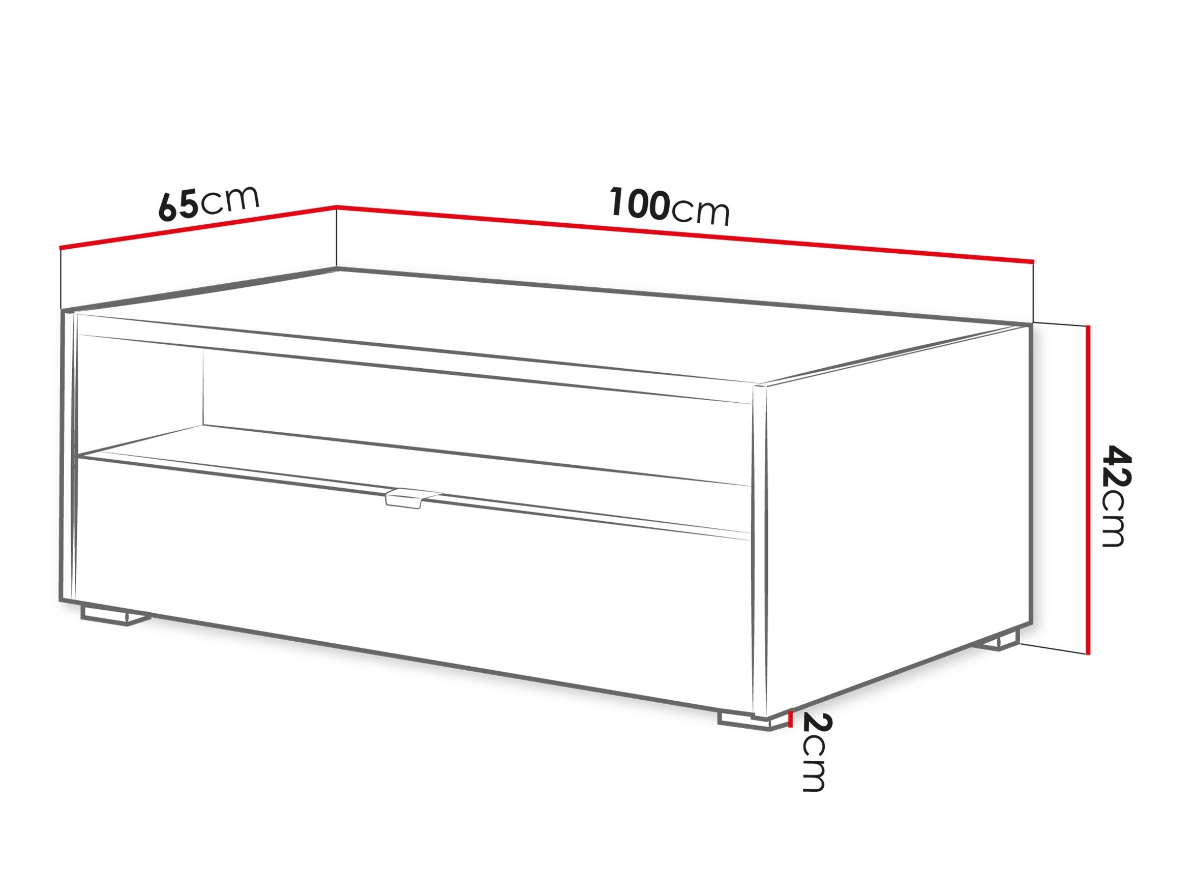 Žurnalinis staliukas Comfivo Ordo