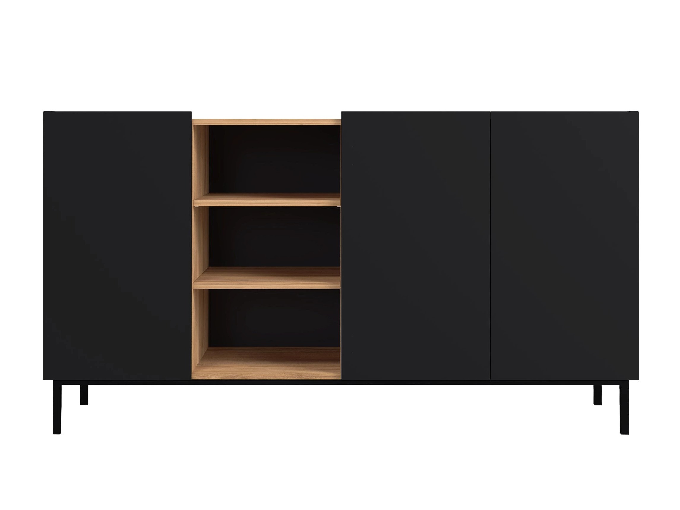 Spintelė Veldome 100 (Juoda + Šviesi ruda)