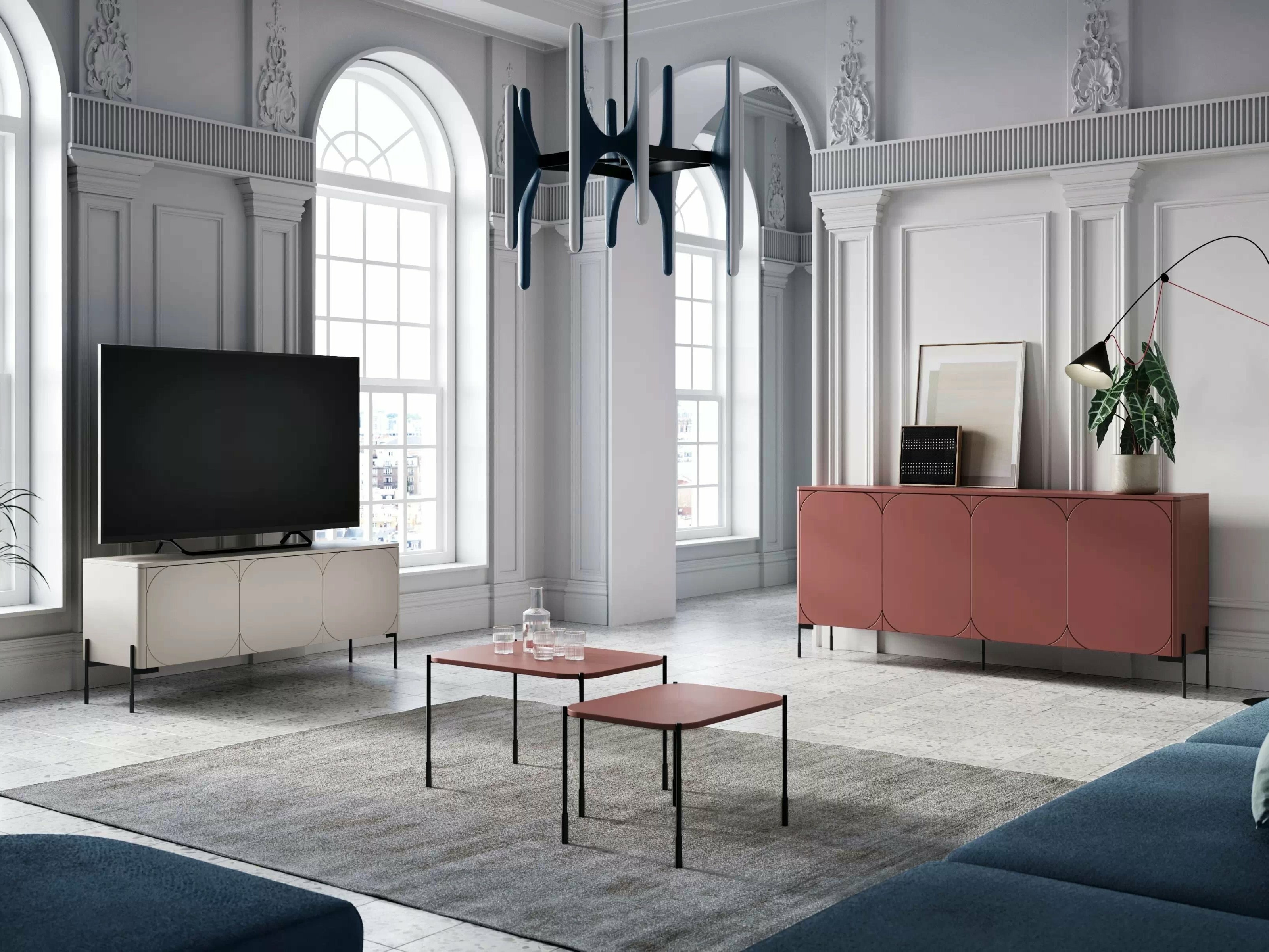 Spintelė Veselbi 101 (Bordo)