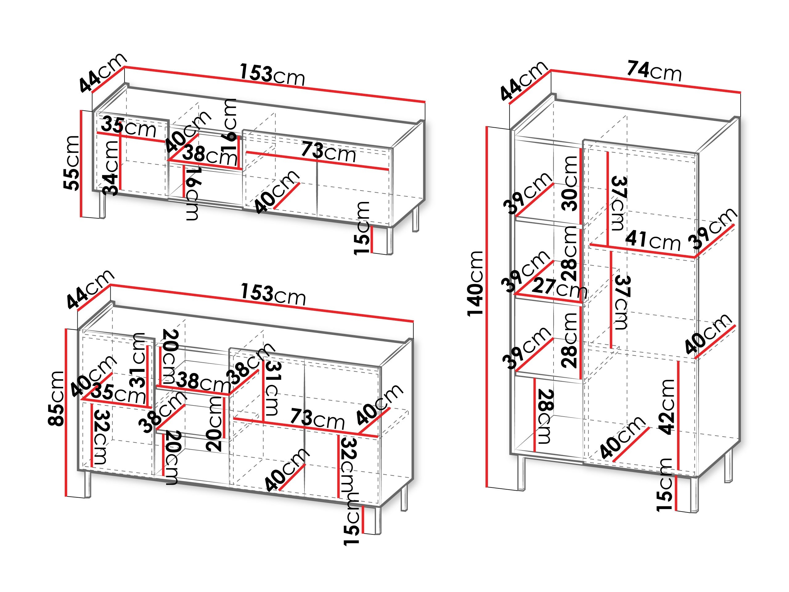 Svetainės komplektas Veldome 103 (Kašmyras + Ąžuolas)