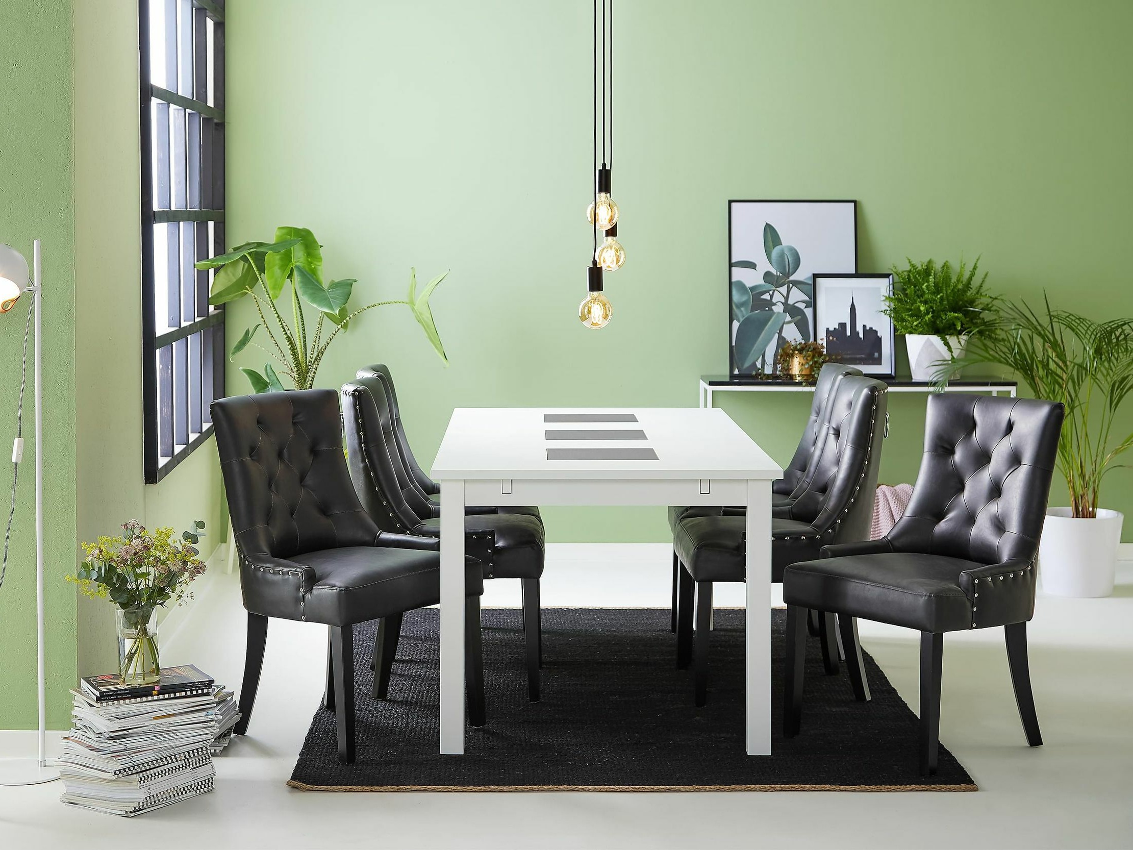 Valgomojo komplektas Scandinavian Choice 573 (Juoda)