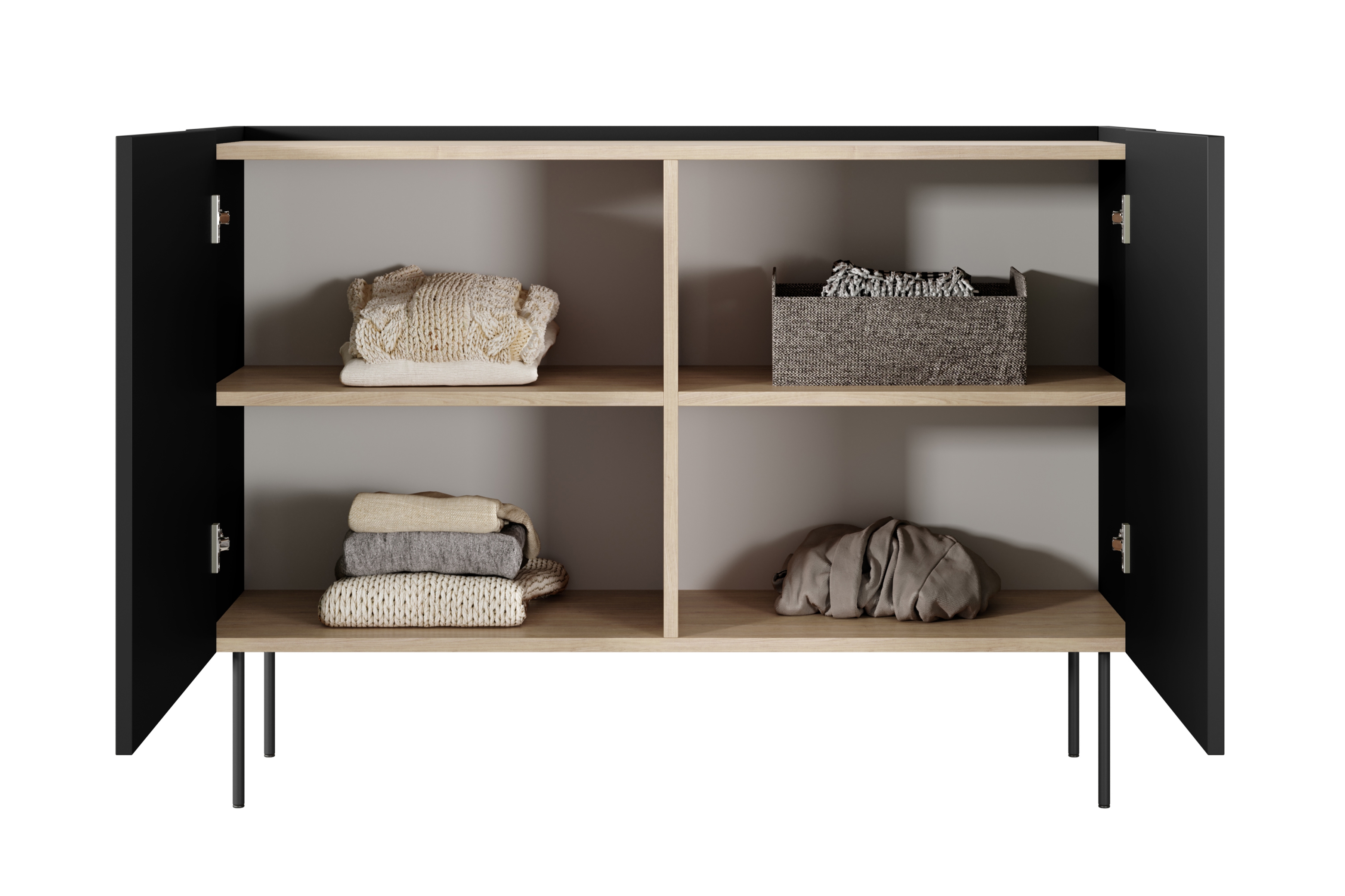 Spintelė Tivdala 101 (Ąžuolas + Matinė juoda)