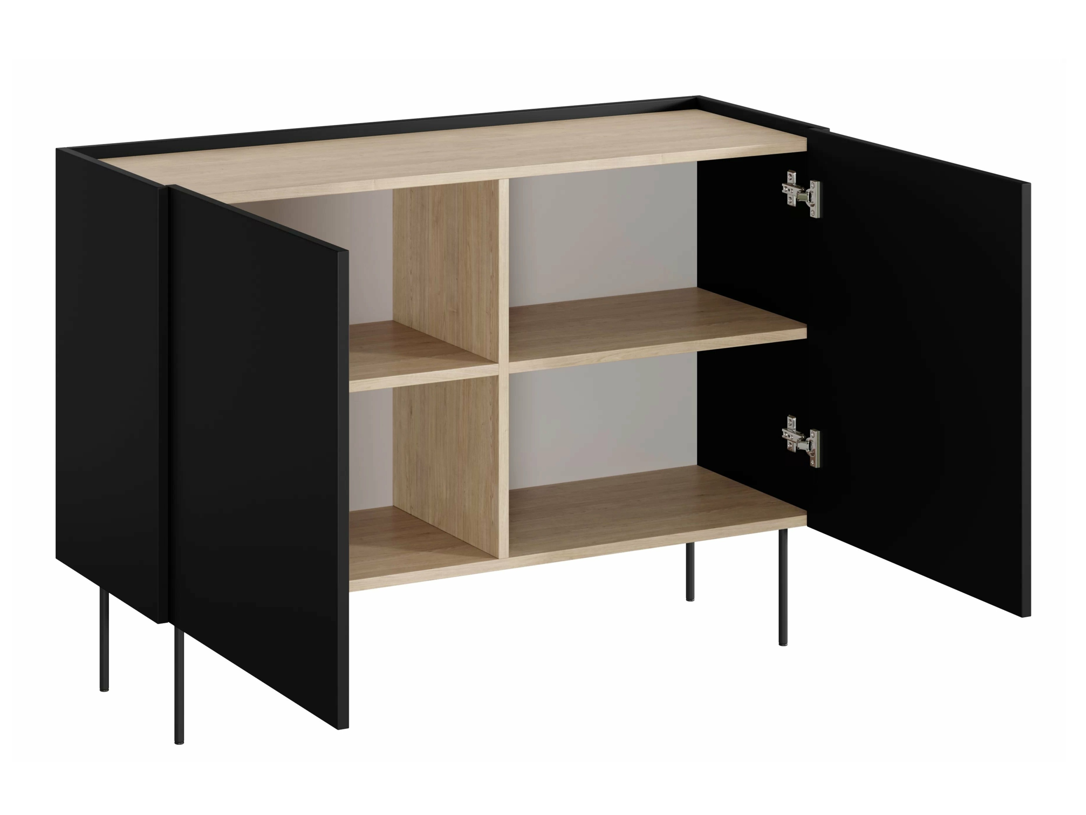 Spintelė Tivdala 101 (Ąžuolas + Matinė juoda)