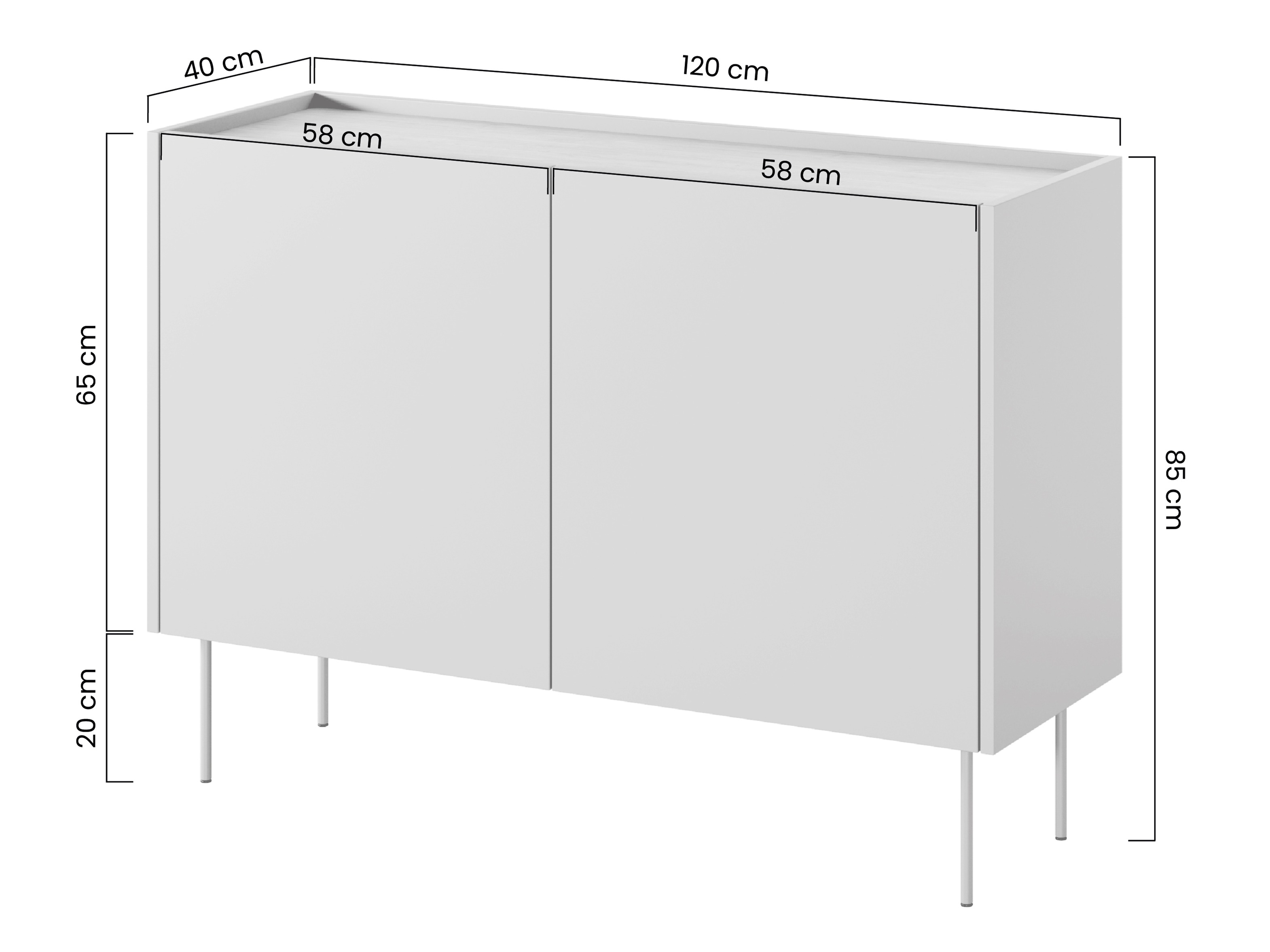Spintelė Tivdala 101 (Ąžuolas + Matinė žalia)