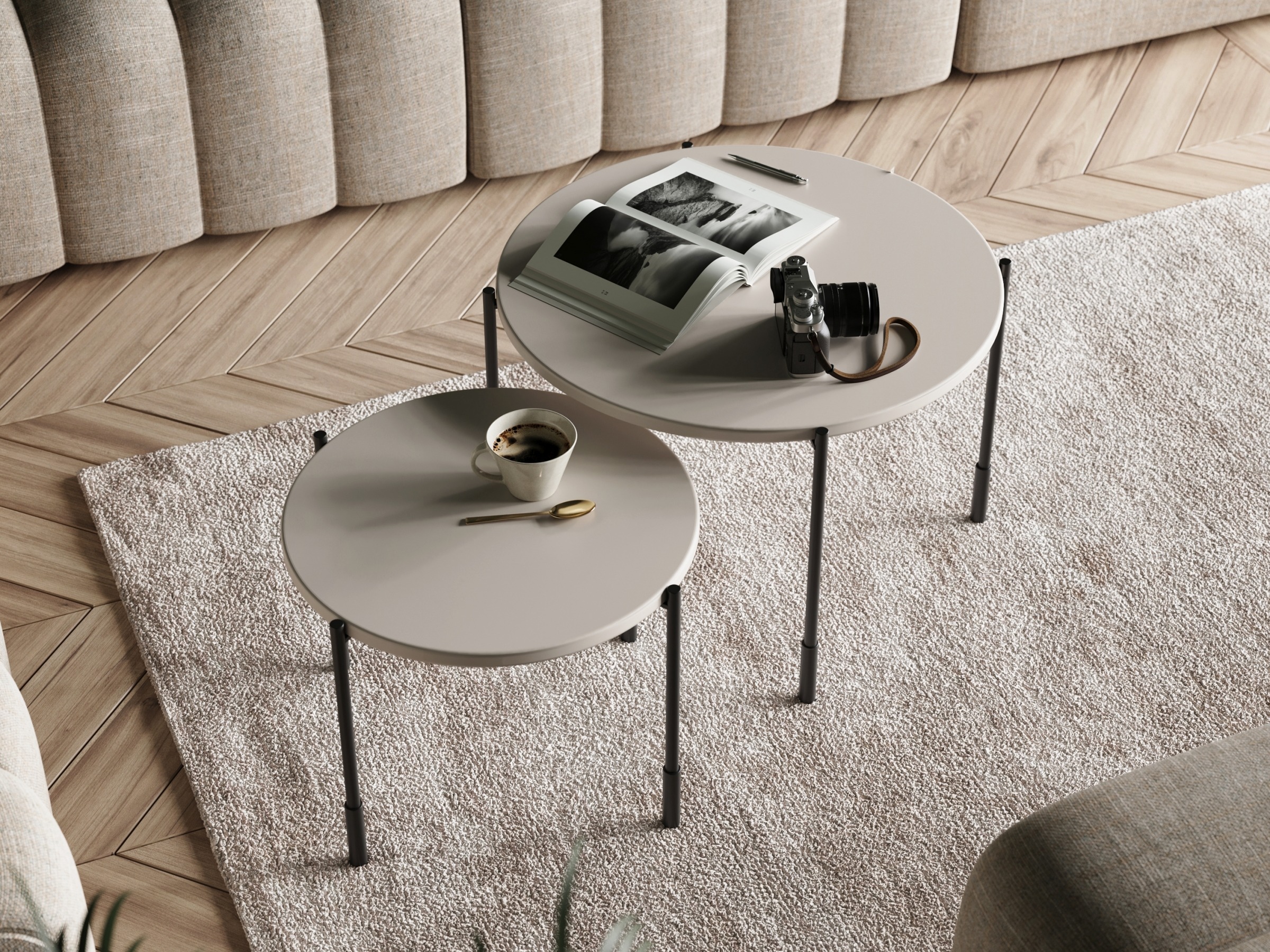 Šoninis staliukas Veselbi 110 (Kašmyras)