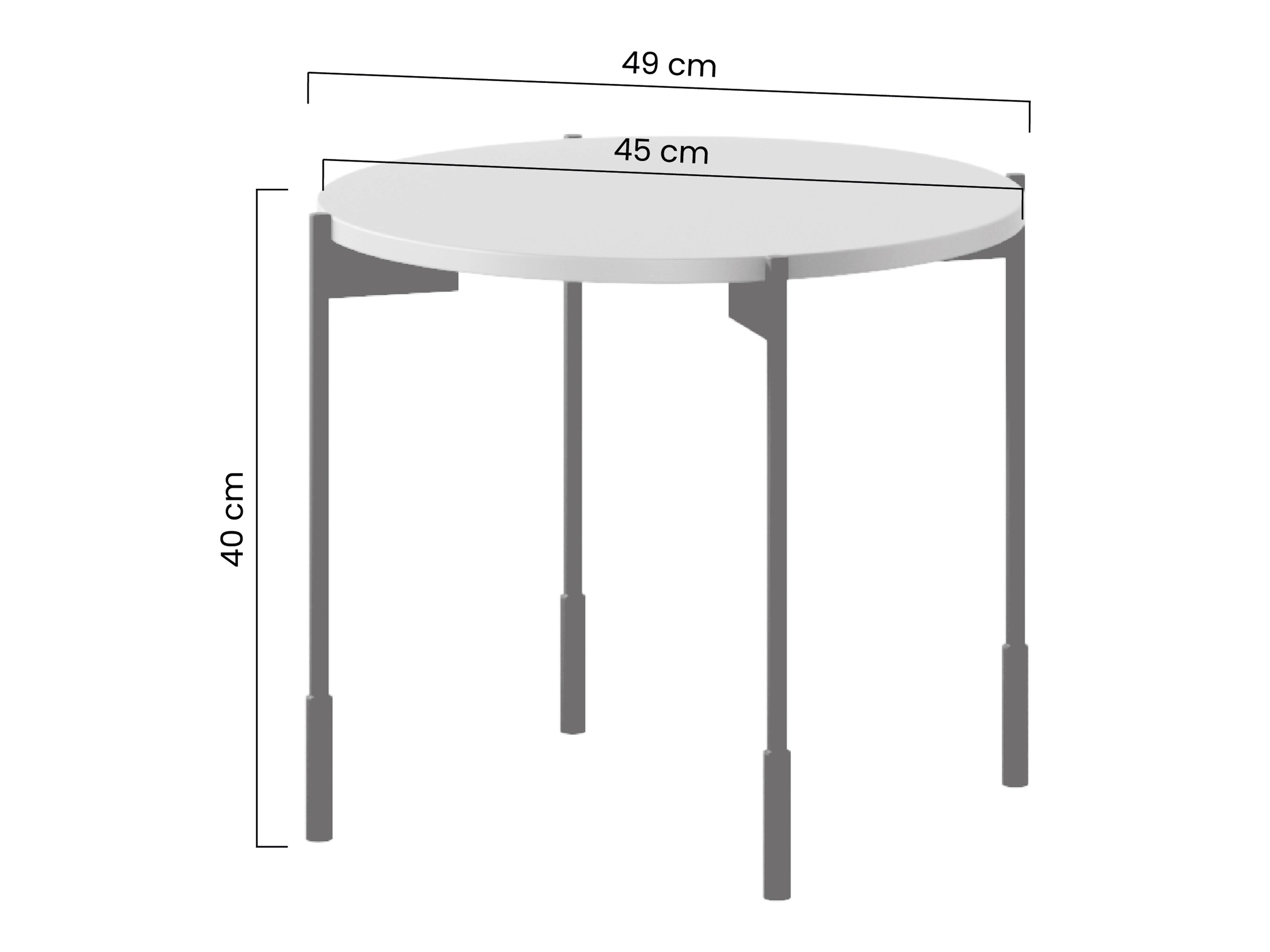 Šoninis staliukas Veselbi 110 (Kašmyras)