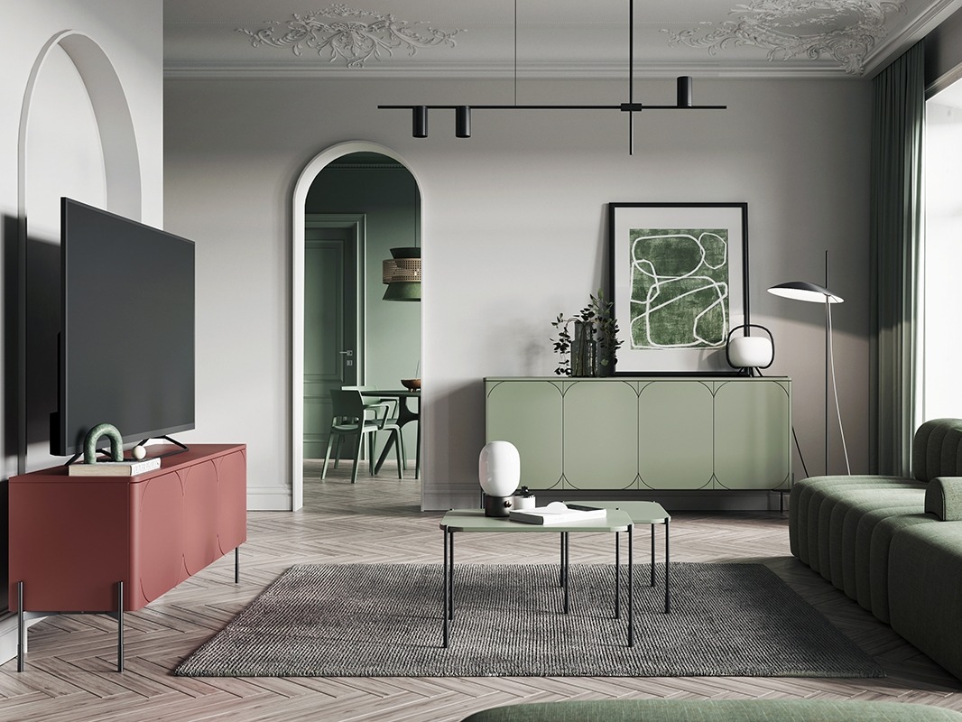 Žurnalinis staliukas Veselbi 109 (Chaki)