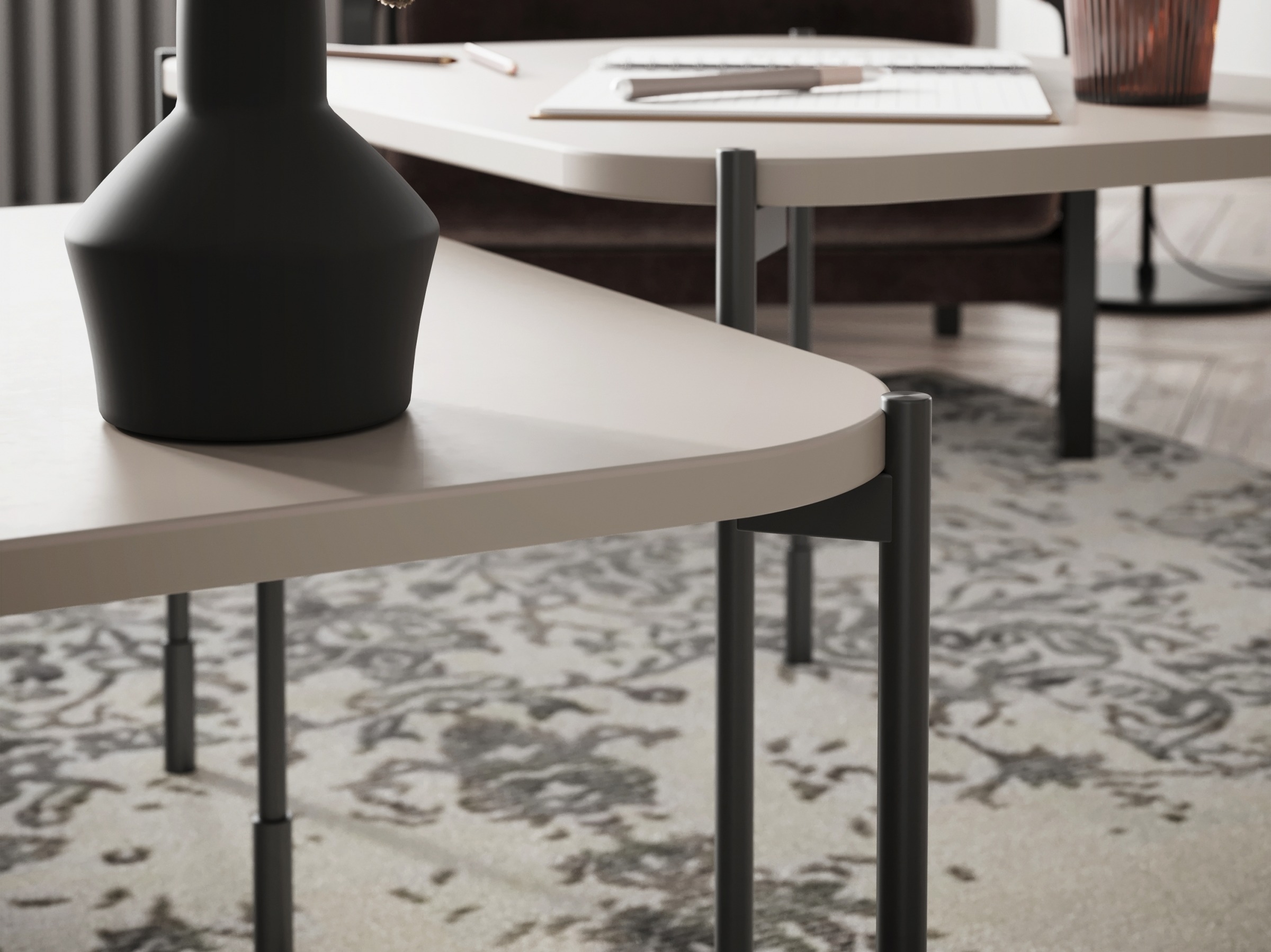 Žurnalinis staliukas Veselbi 109 (Kašmyras)