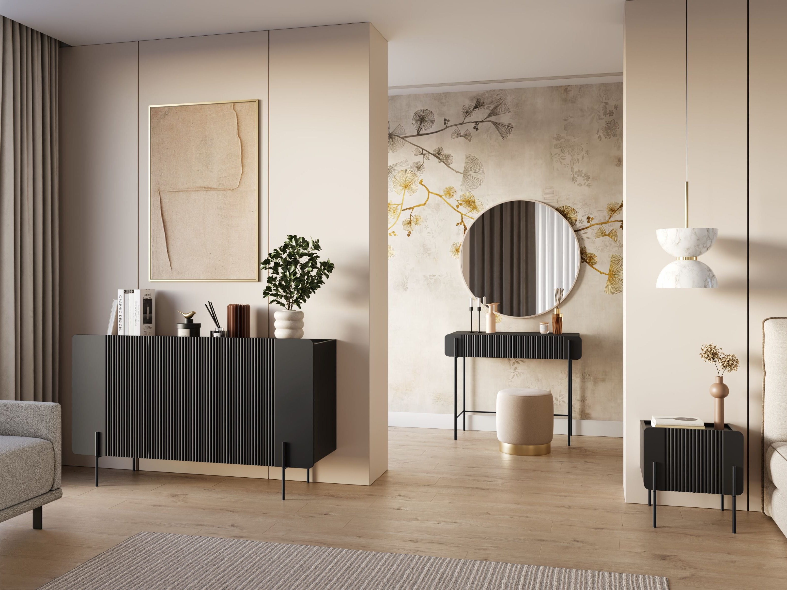 Konsolė Etrvero 102 (Juoda)