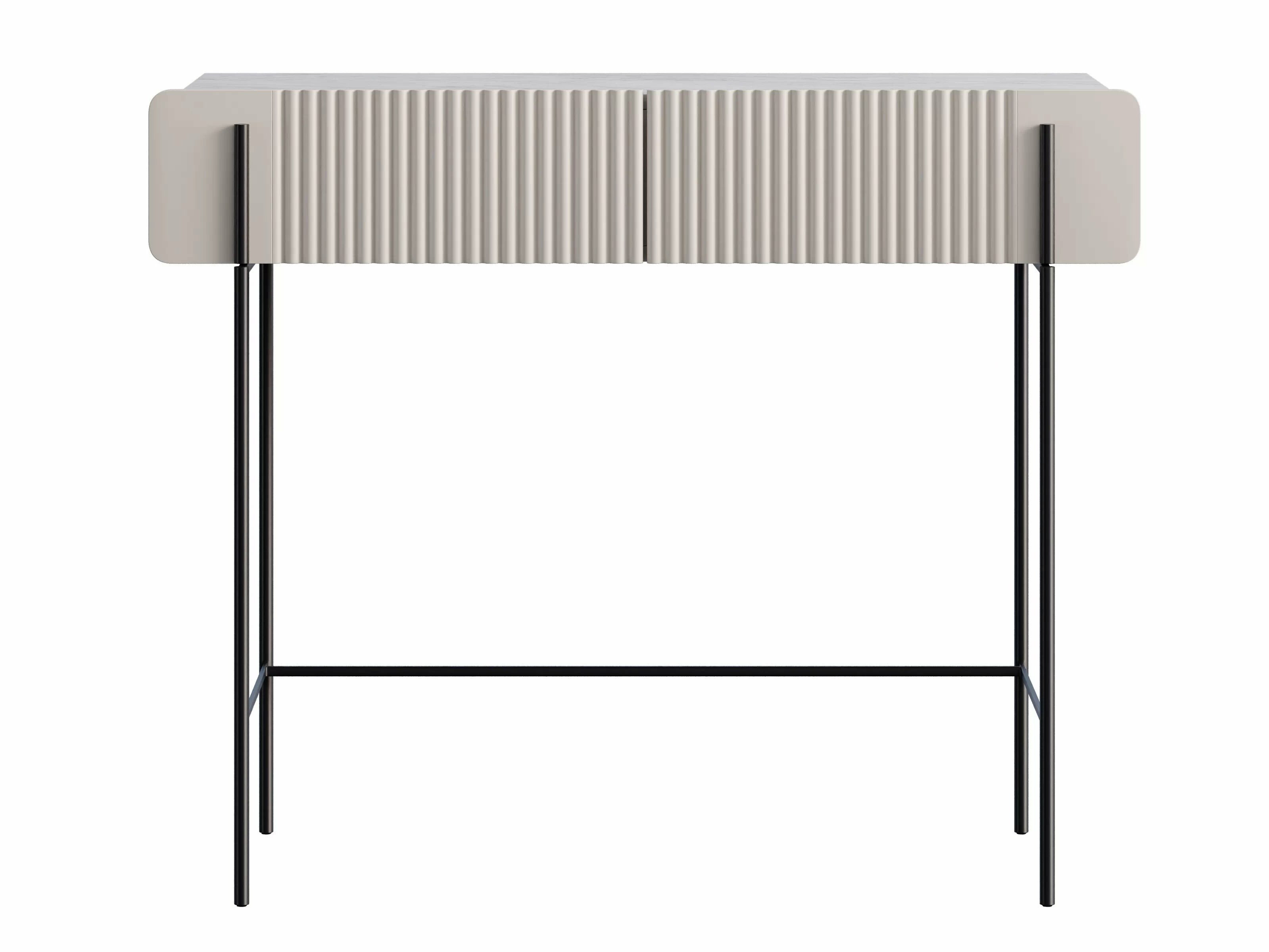 Konsolė Etrvero 102 (Kašmyras + Baltas marmuras)