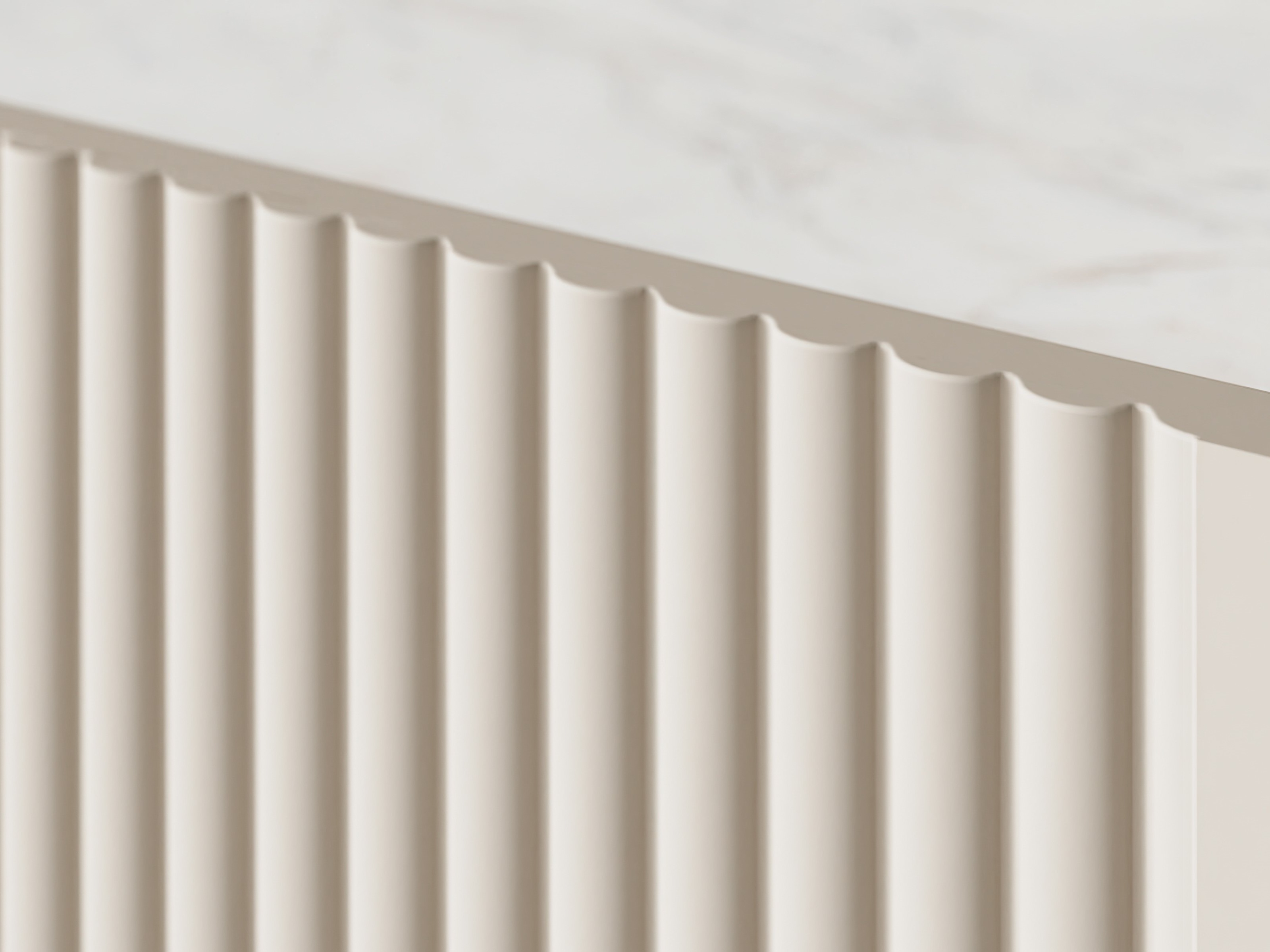 Konsolė Etrvero 102 (Kašmyras + Baltas marmuras)