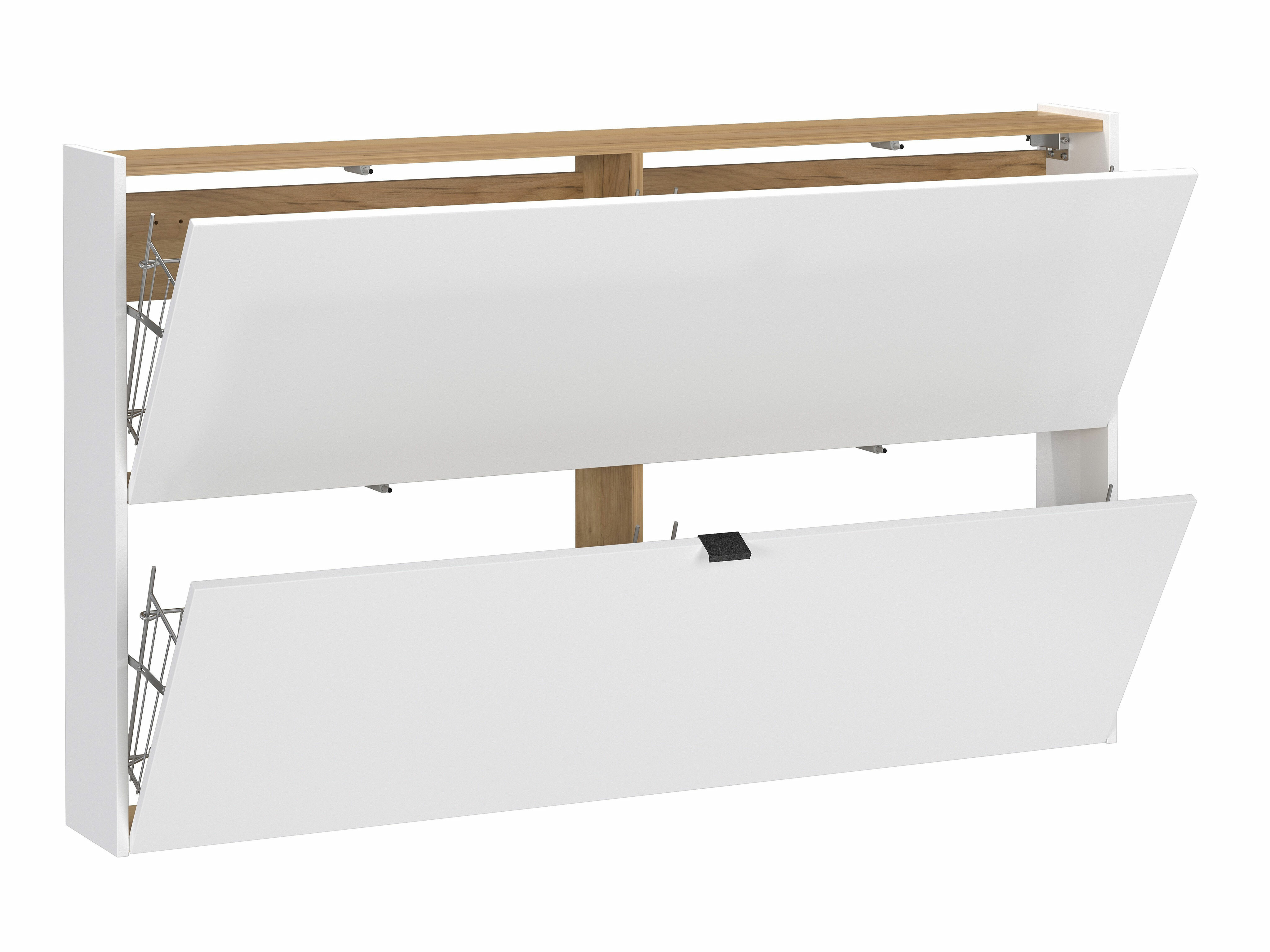 Batų dėžė Cirsale 108 (Balta + Navarra ąžuolas)