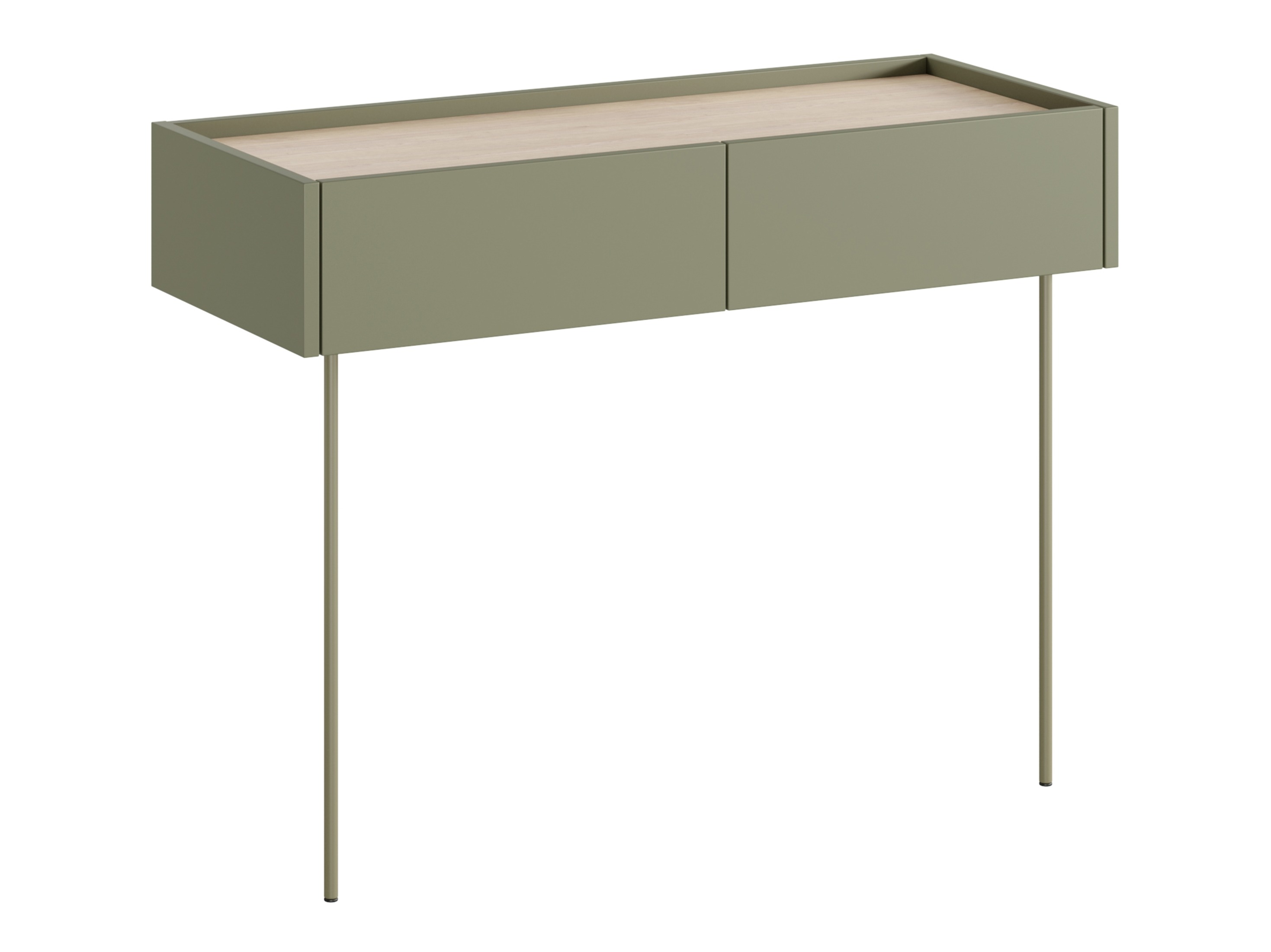 Konsolė Tivdala 110 (Ąžuolas + Matinė žalia)