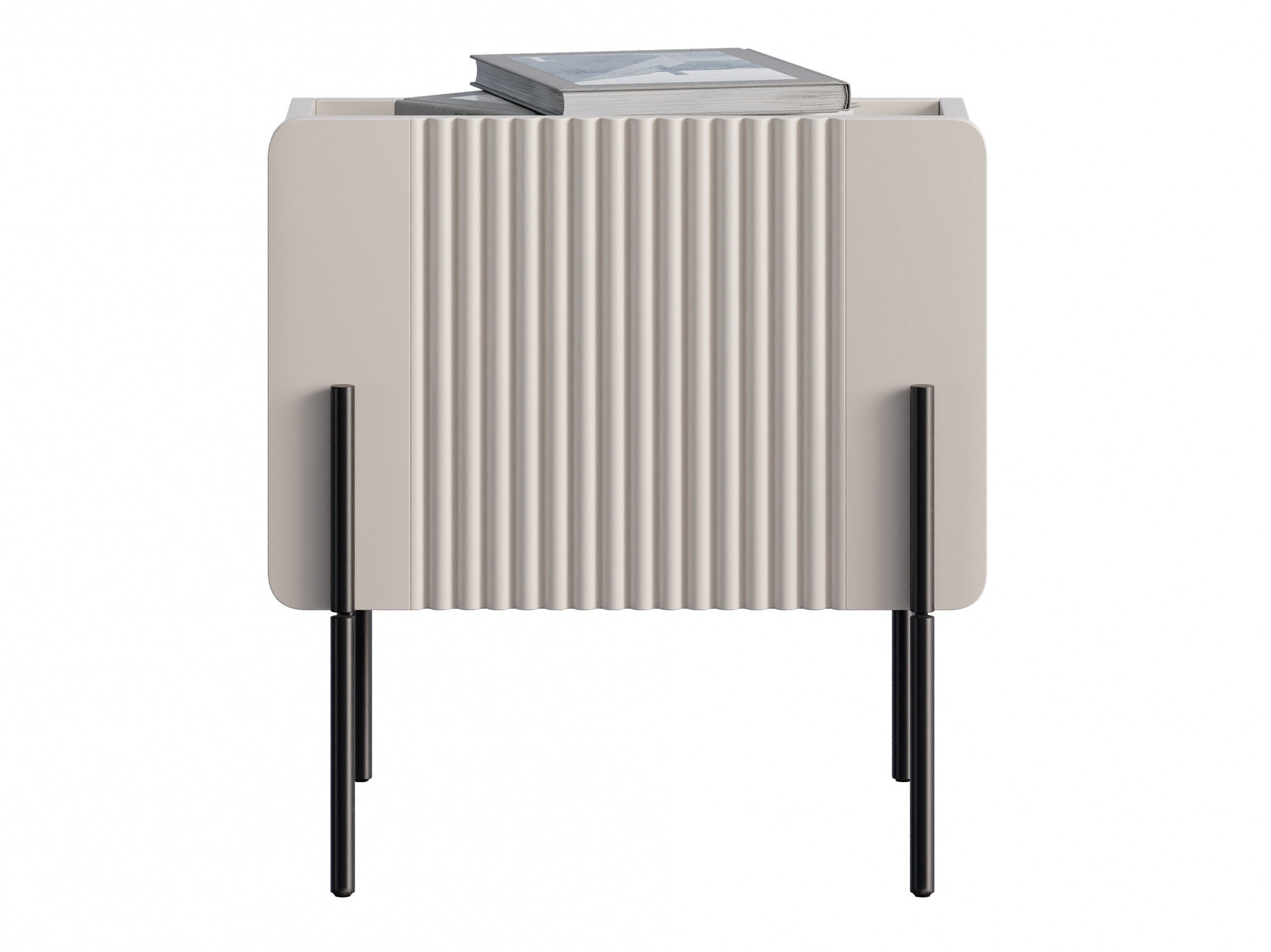 Naktinis staliukas Etrvero 104 (Kašmyras + Baltas marmuras)