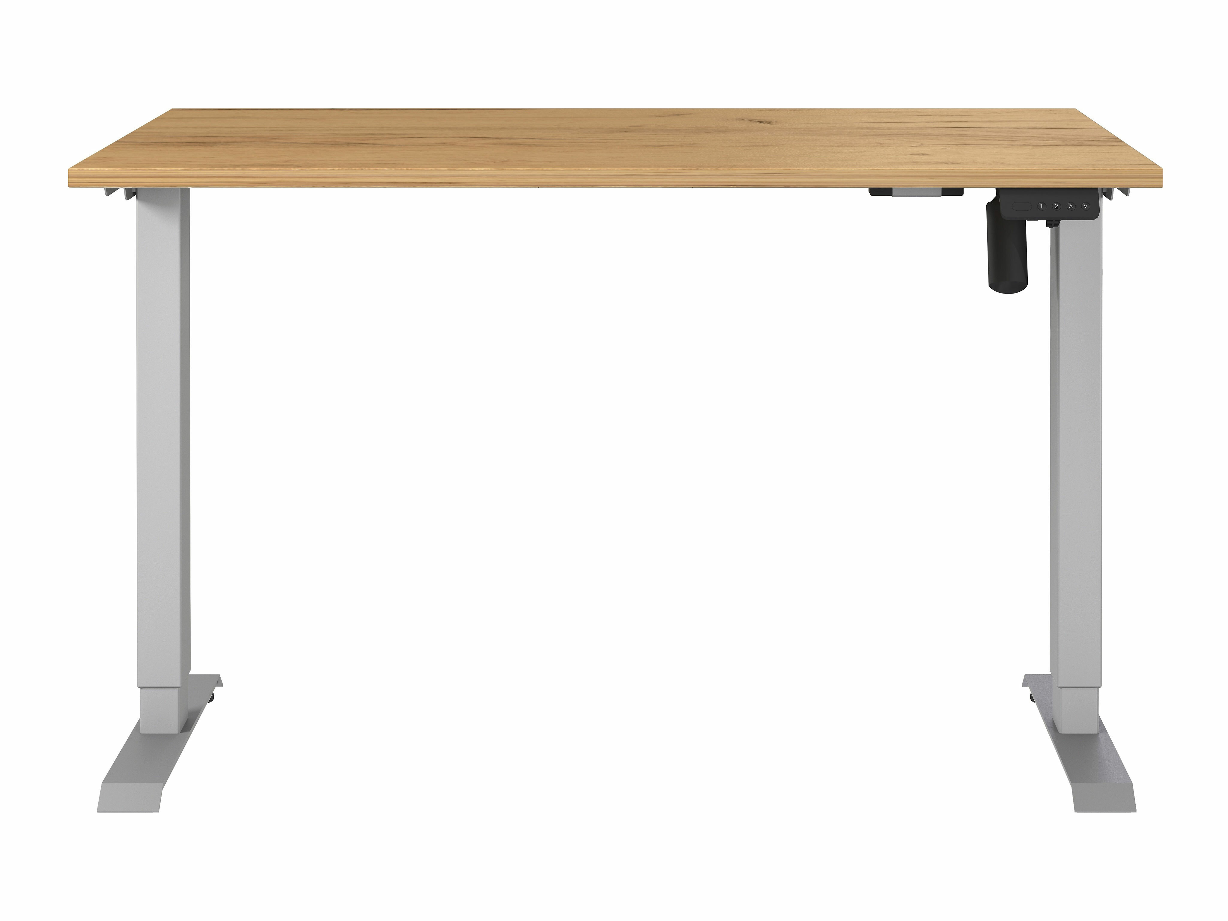 Reguliuojamo aukščio darbo stalas Lartesi 115 (Navarra ąžuolas + Sidabrinė)