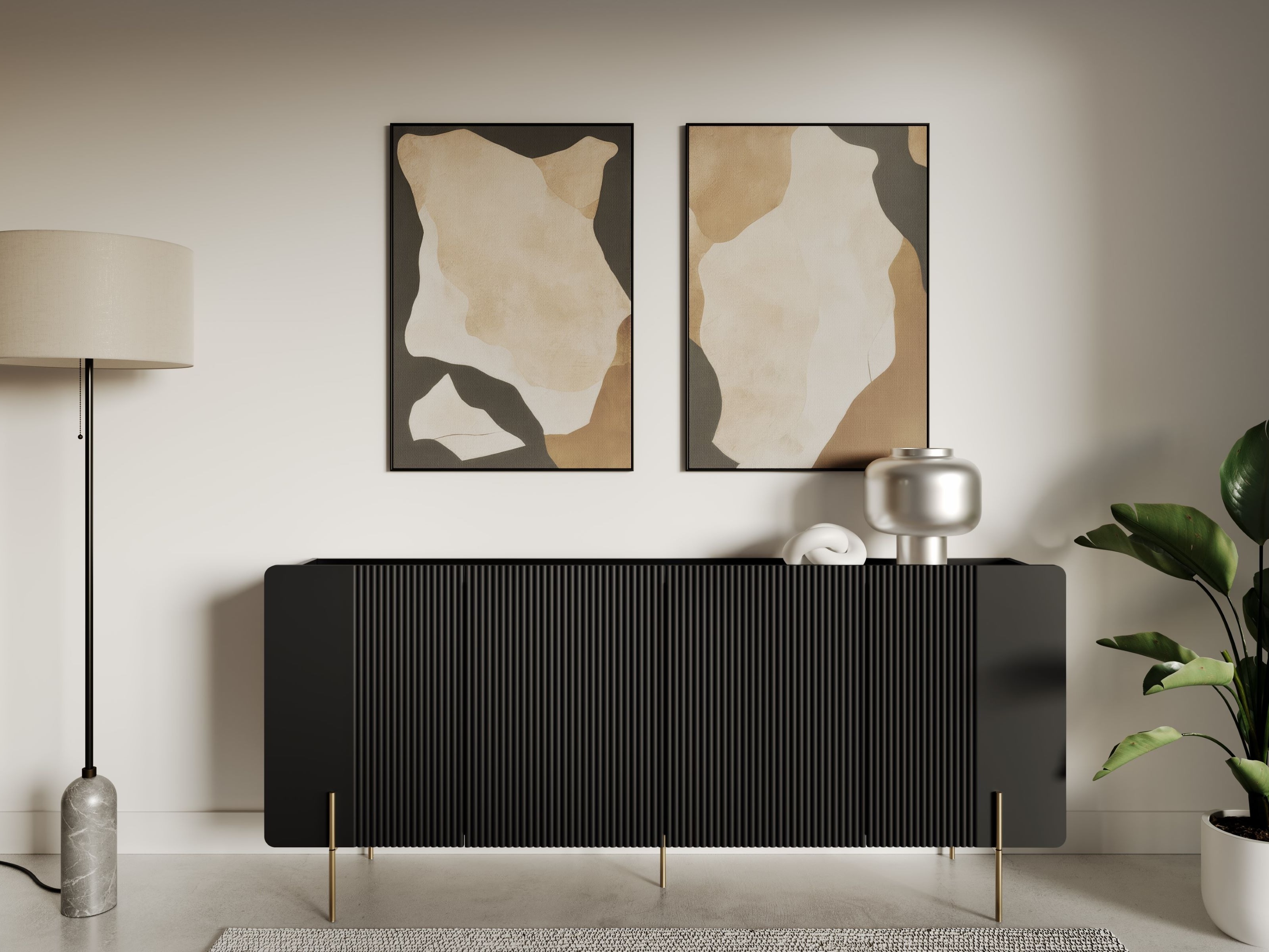 Spintelė Etrvero 105 (Juoda)