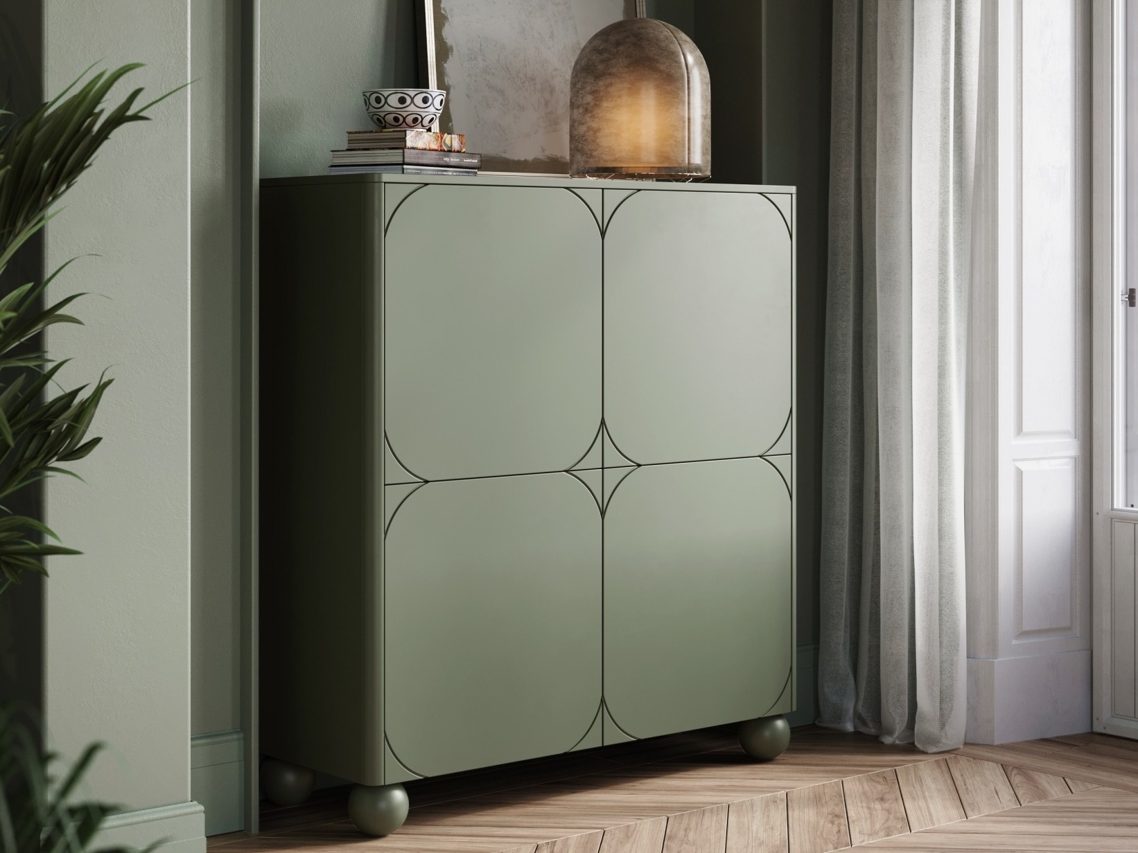 Spintelė Vencali 104 (Chaki)