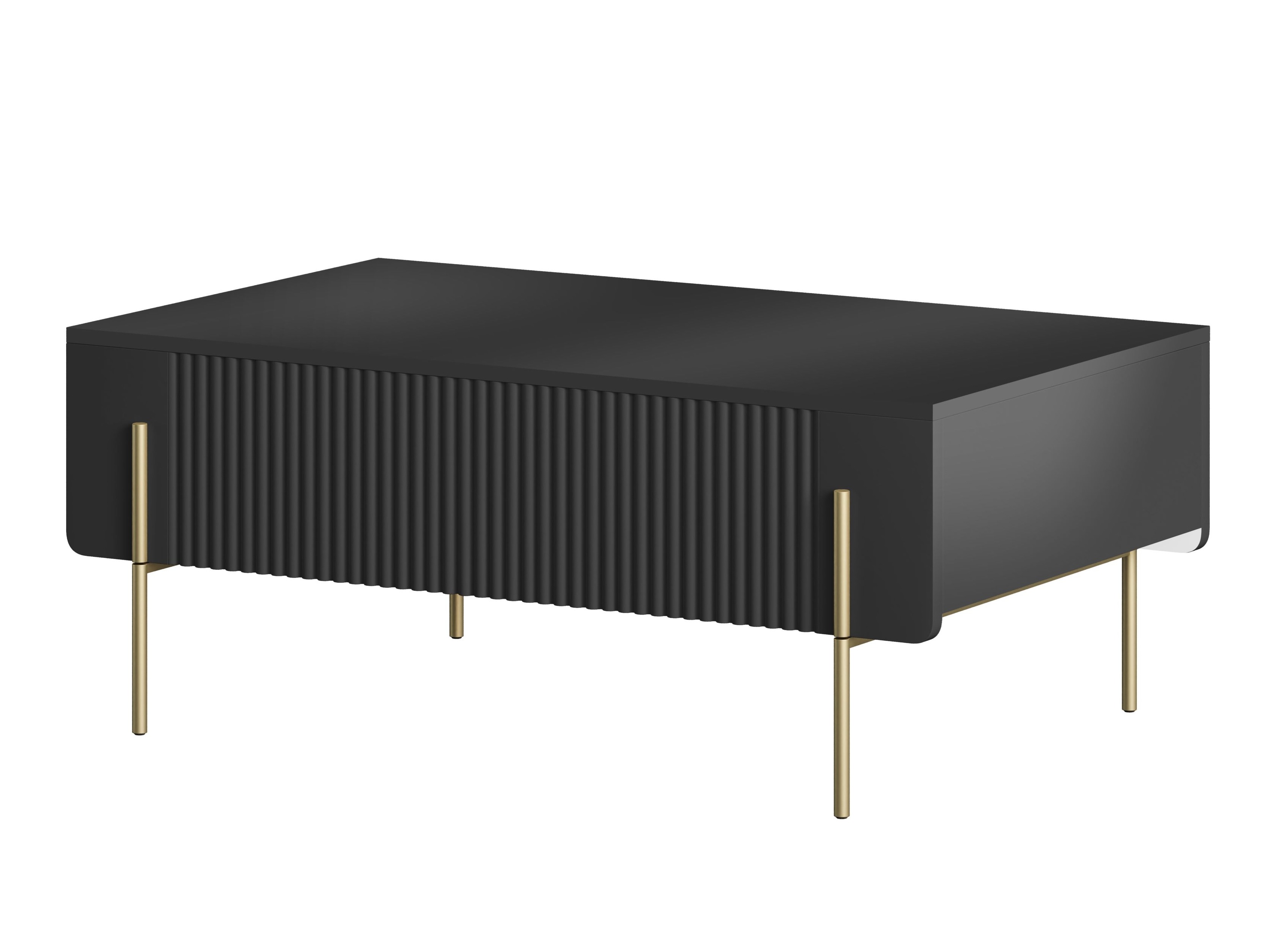 Žurnalinis staliukas Etrvero 106 (Juoda)