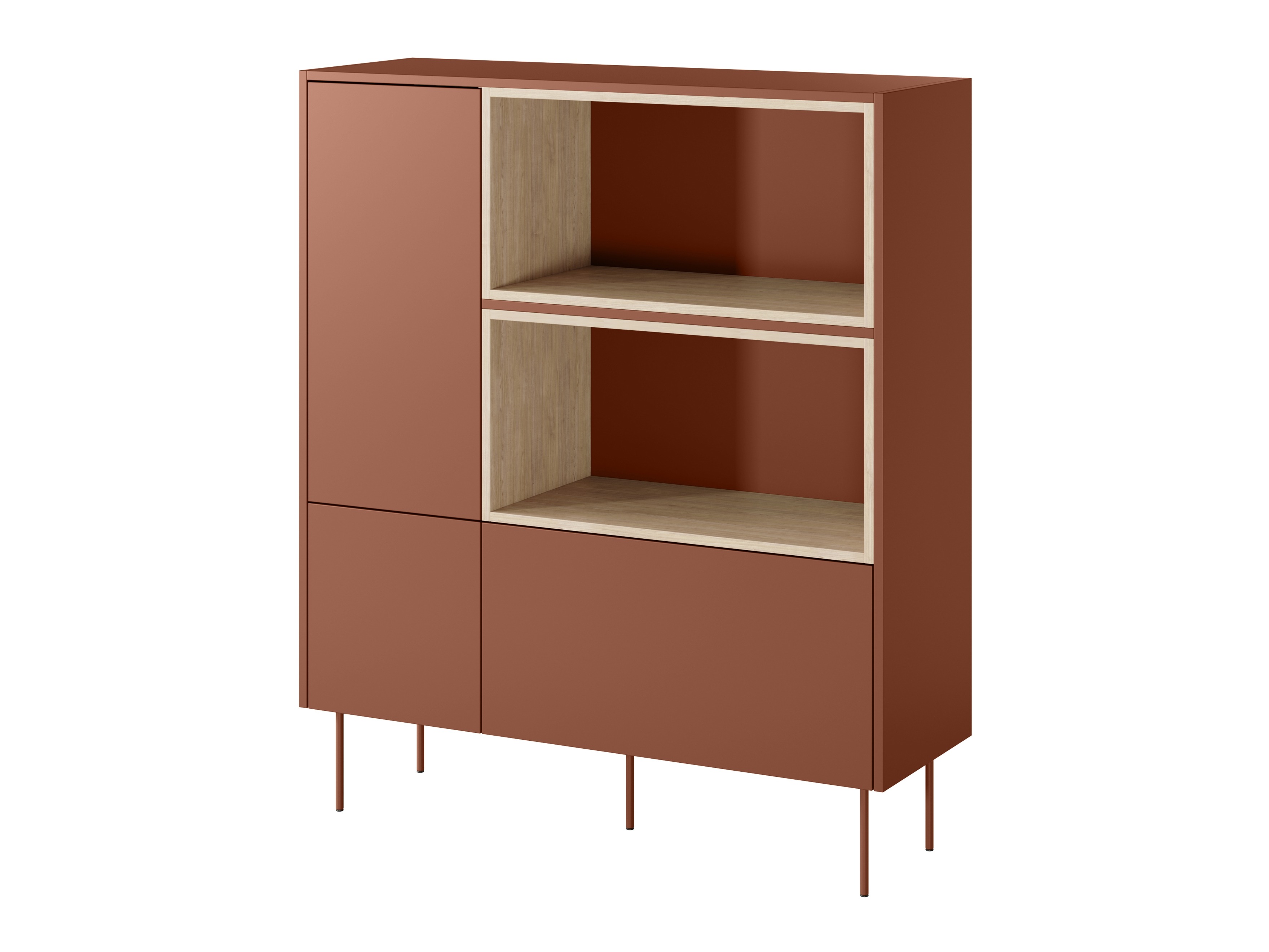 Lentyna Tivdala 112 (Ąžuolas + Matinė raudona)