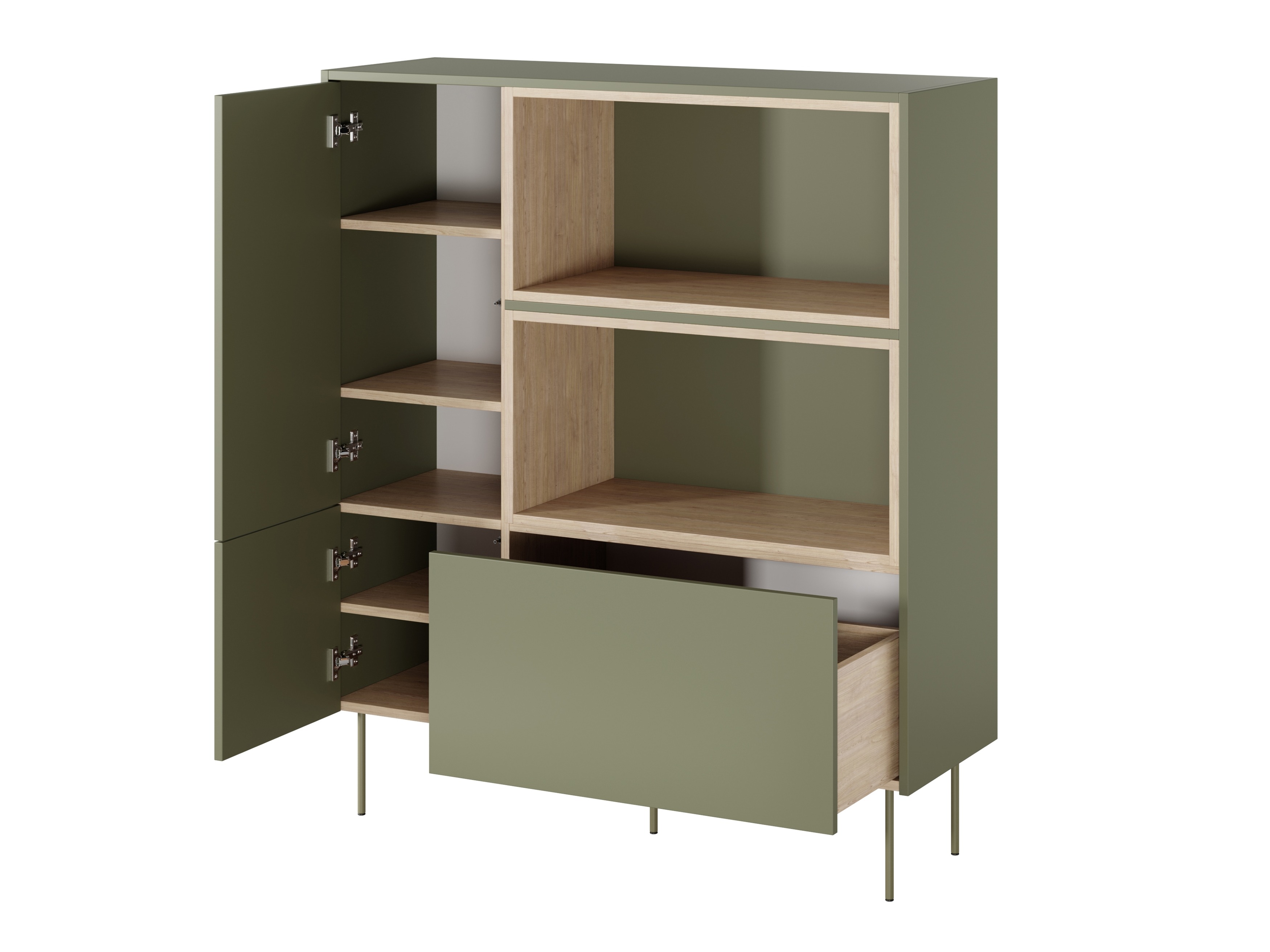 Lentyna Tivdala 112 (Ąžuolas + Matinė žalia)