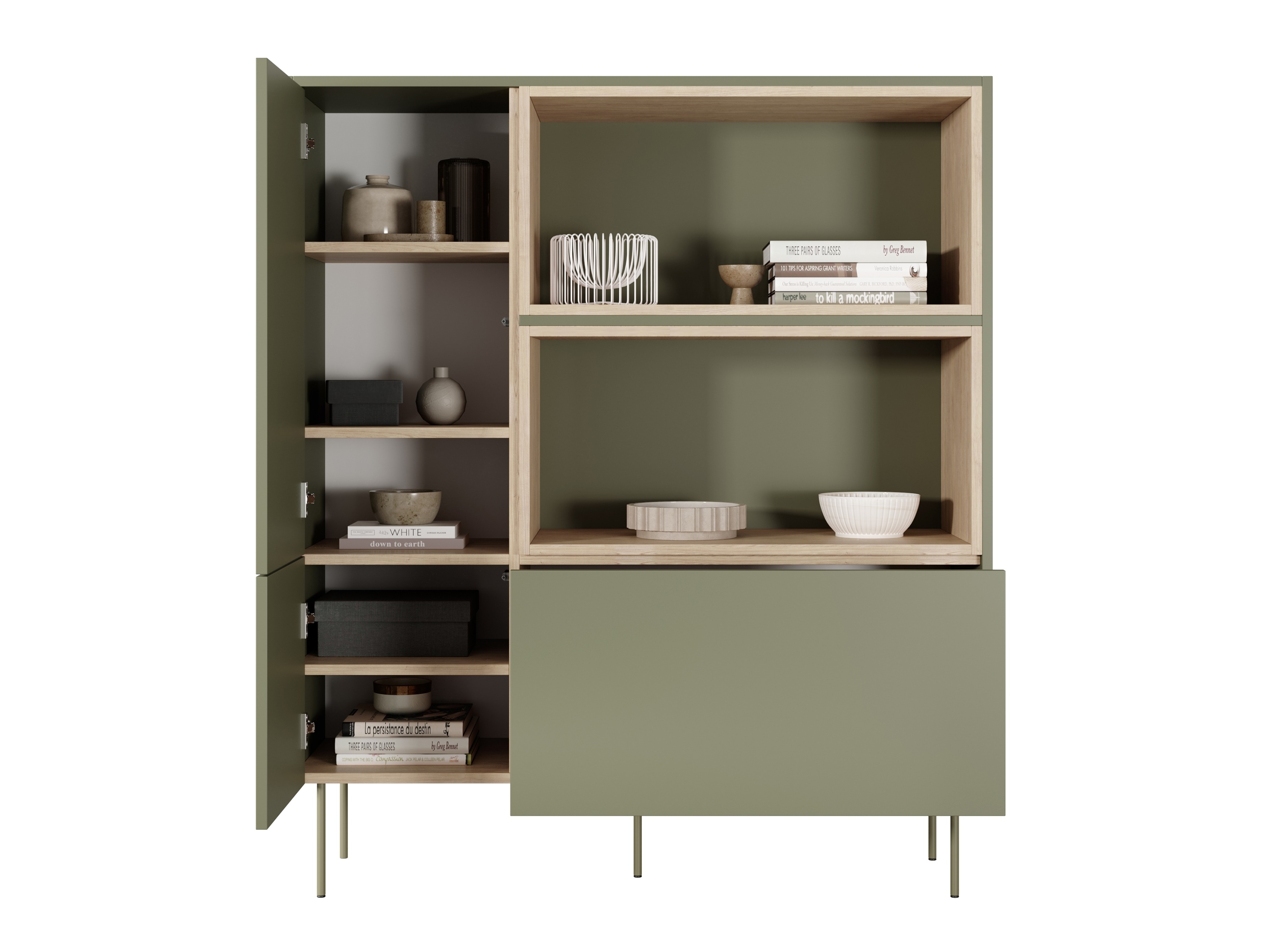 Lentyna Tivdala 112 (Ąžuolas + Matinė žalia)