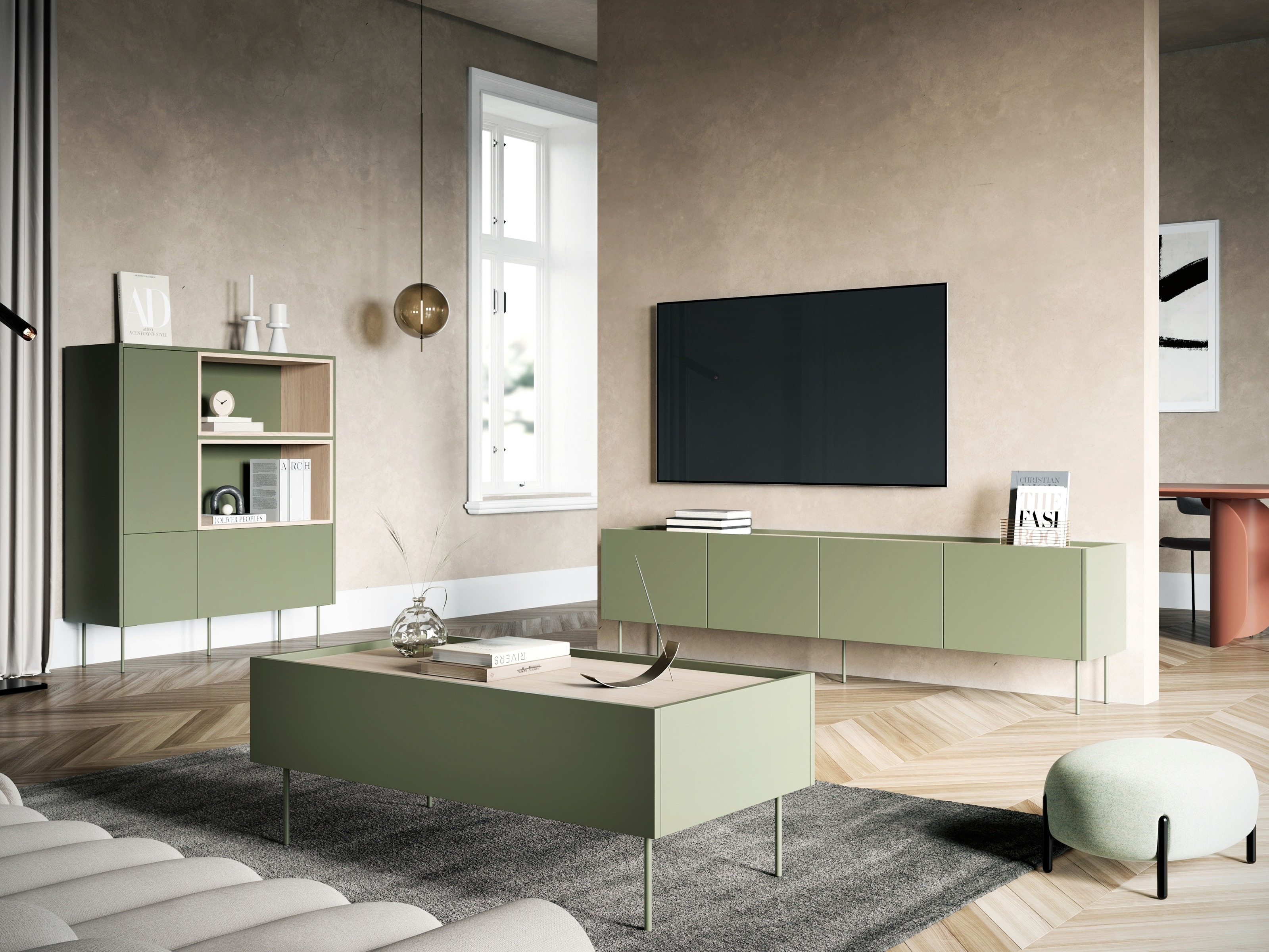 Lentyna Tivdala 112 (Ąžuolas + Matinė žalia)