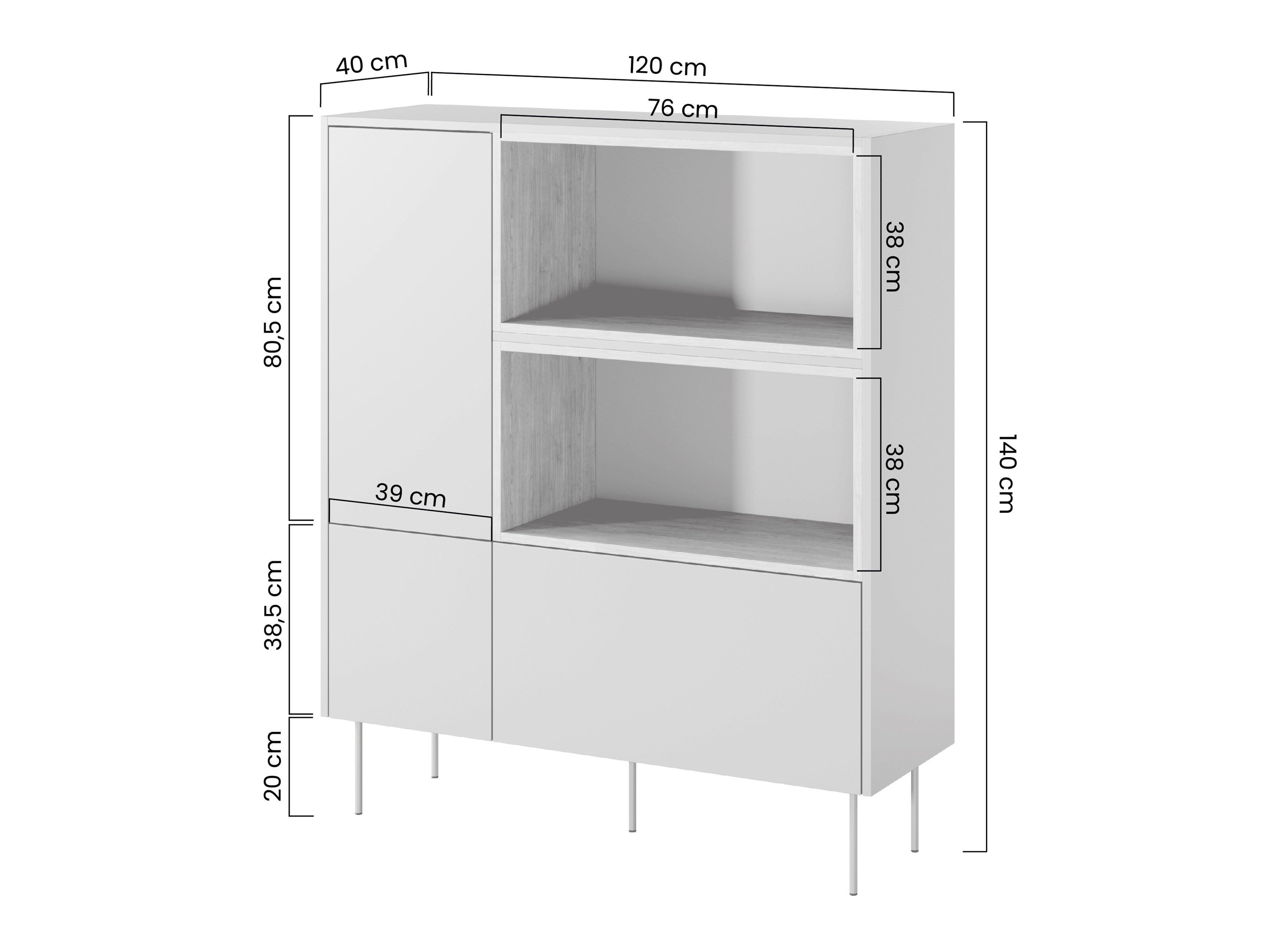Lentyna Tivdala 112 (Ąžuolas + Matinė žalia)