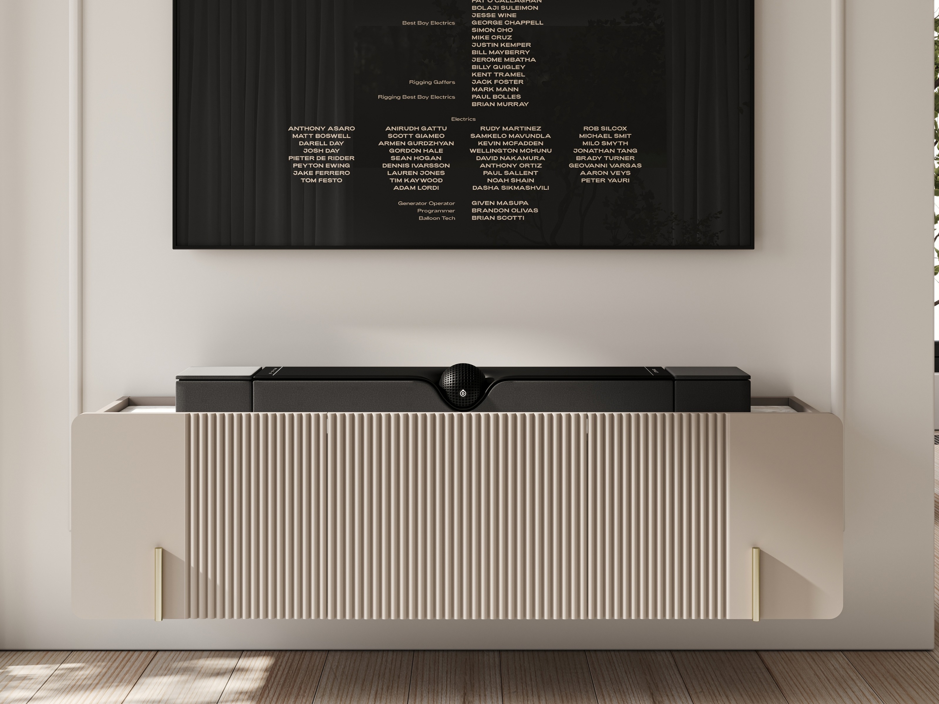 TV staliukas Etrvero 112 (Kašmyras + Baltas marmuras)