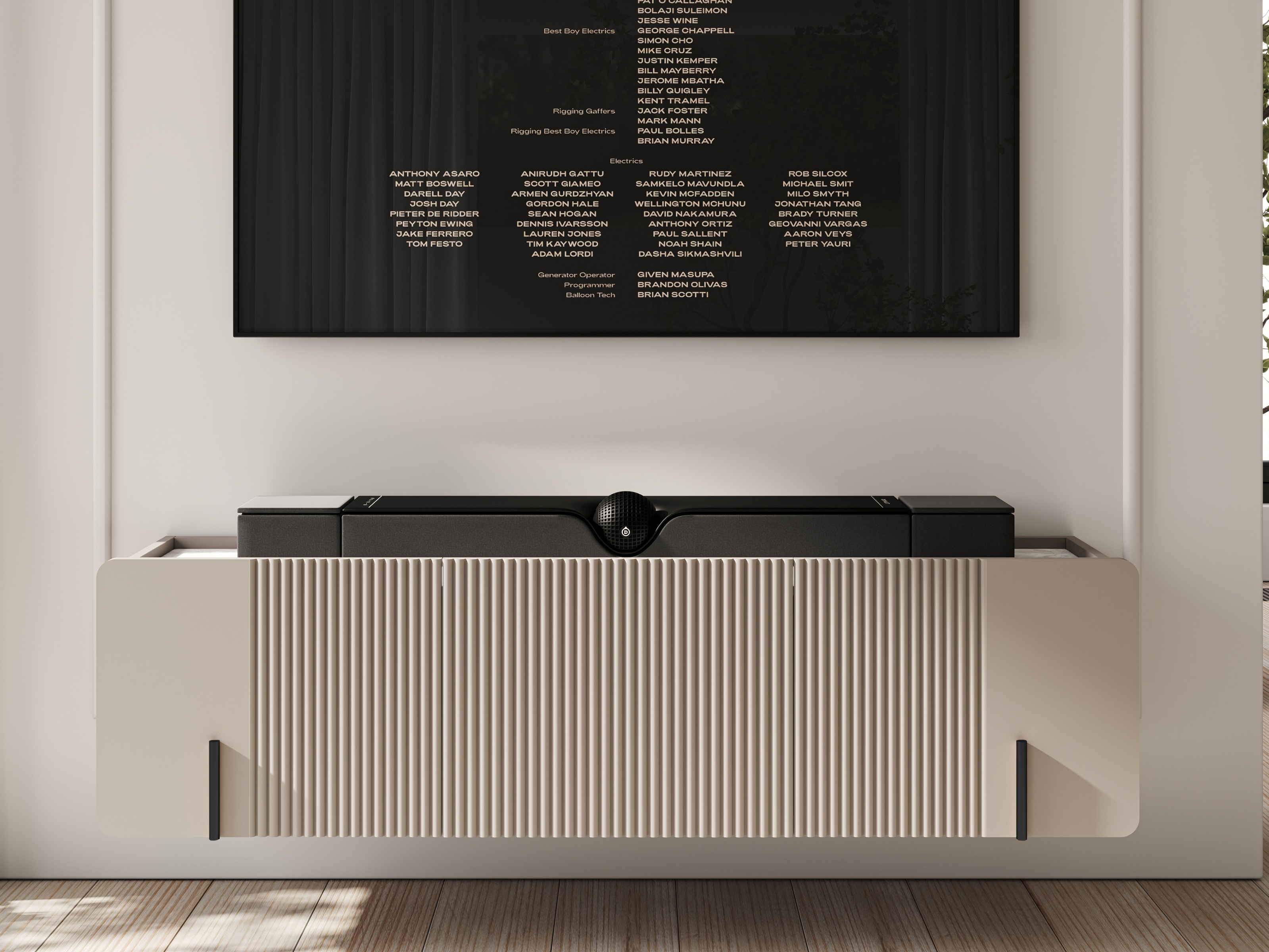 TV staliukas Etrvero 112 (Kašmyras + Baltas marmuras)