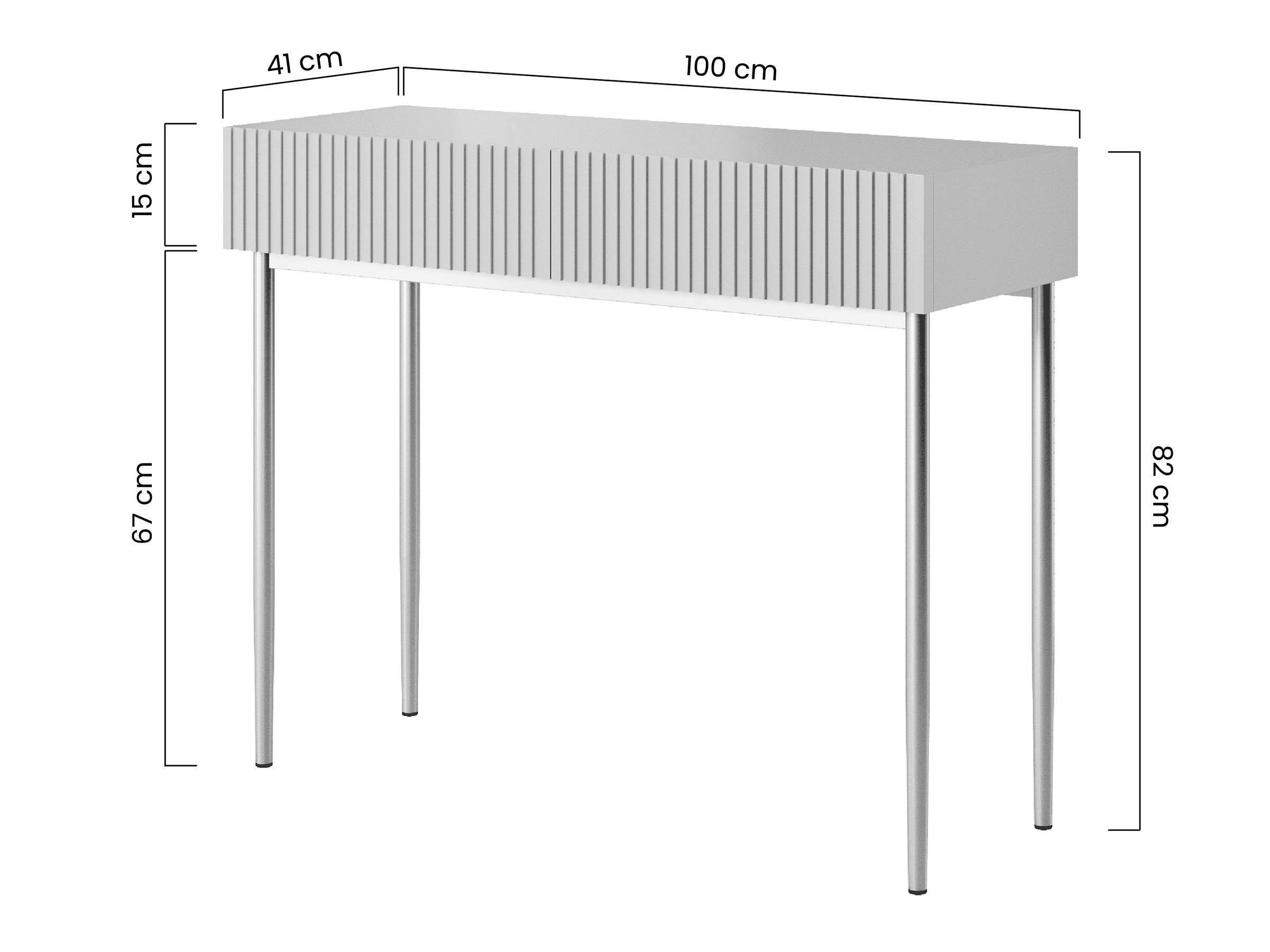 Konsolė Melfelu 101 (Balta)