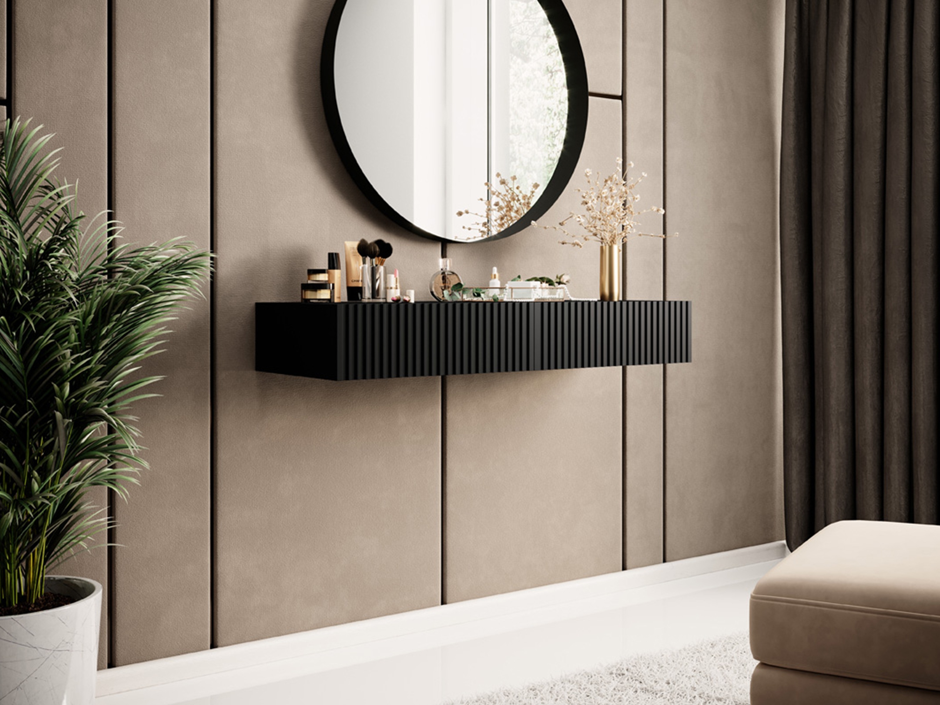 Konsolė Melfelu 102 (Juoda)