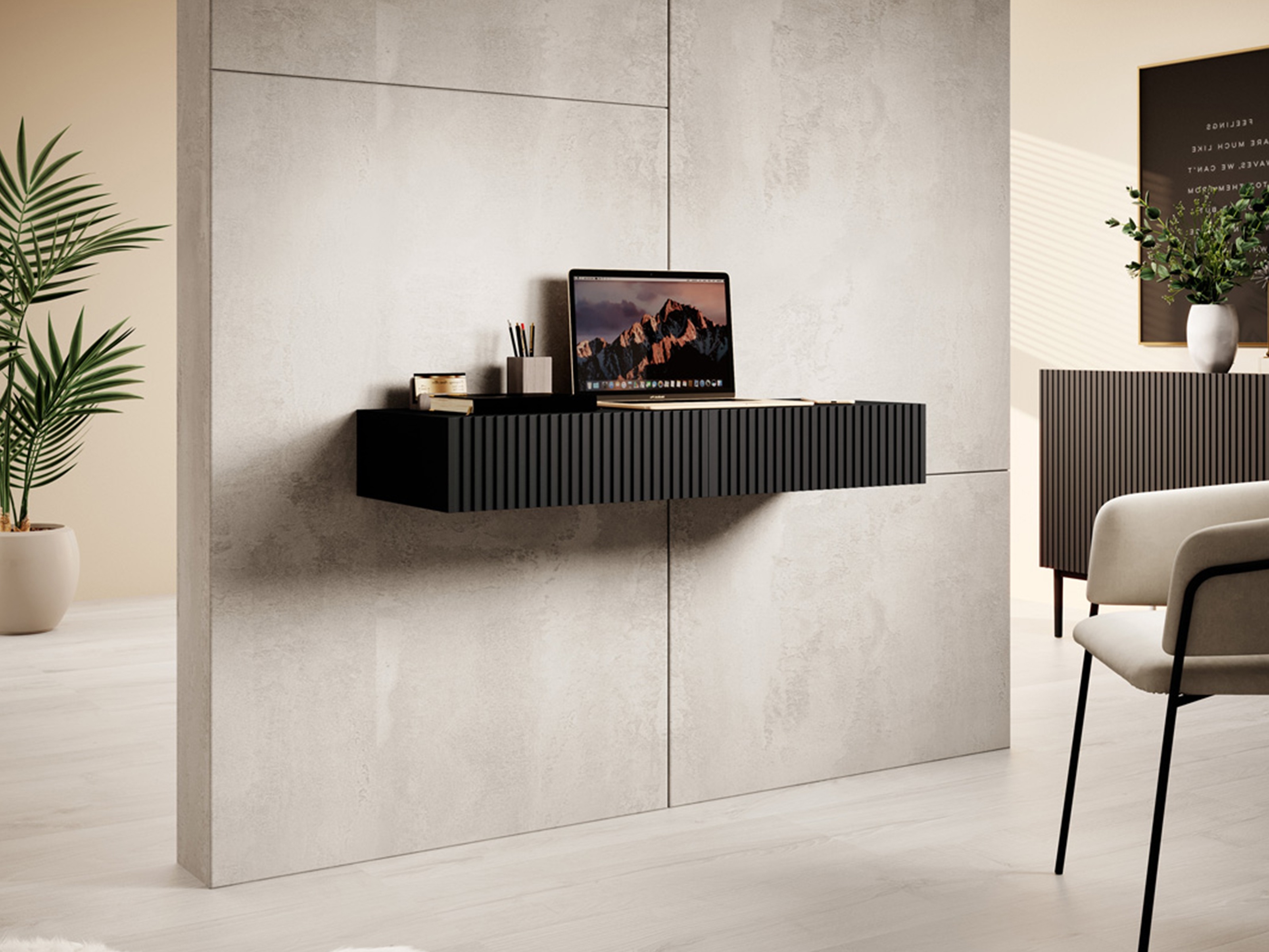 Konsolė Melfelu 102 (Juoda)