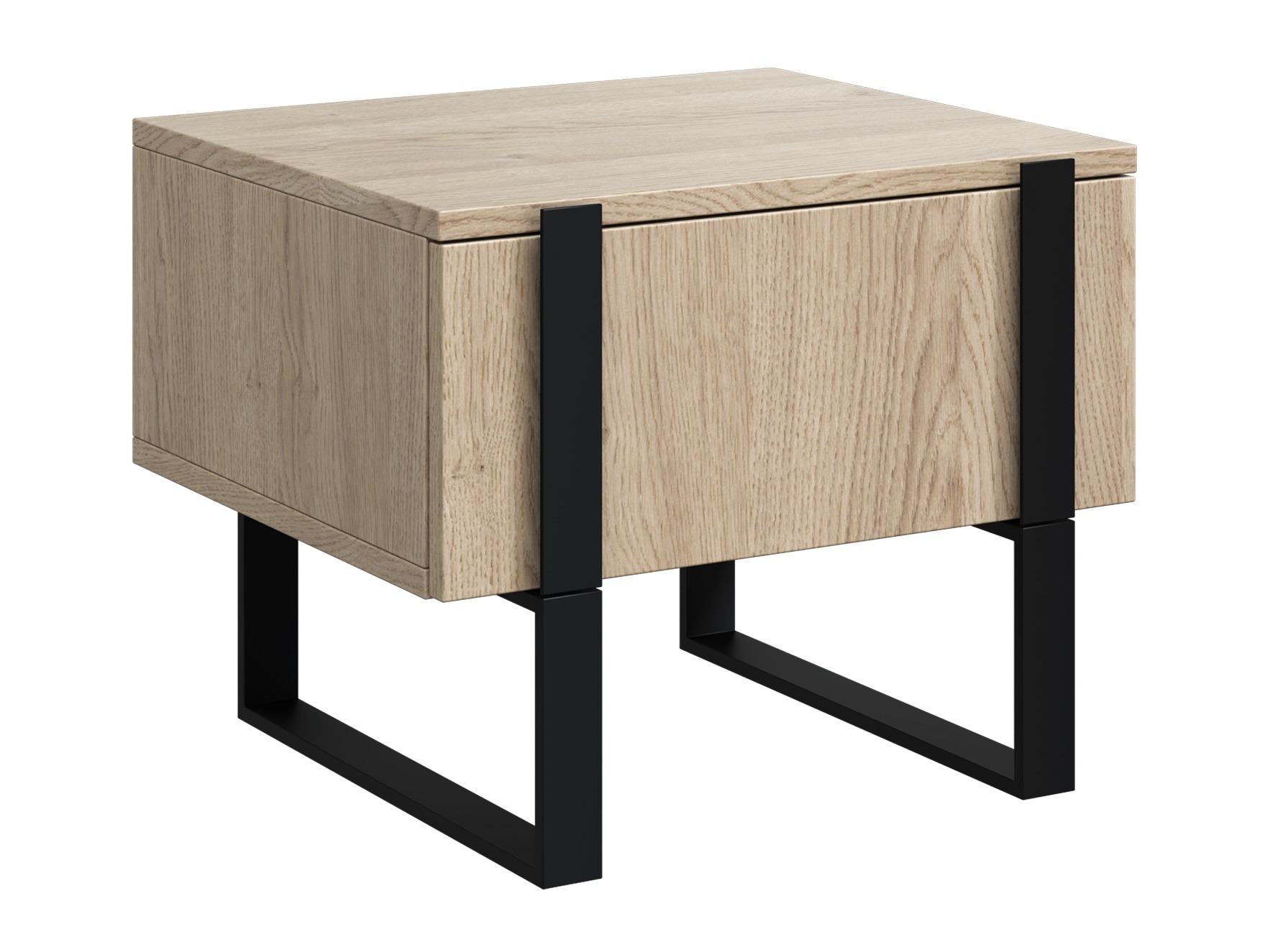 Naktinių staliukų komplektas Lortesu 108 (Ąžuolas)