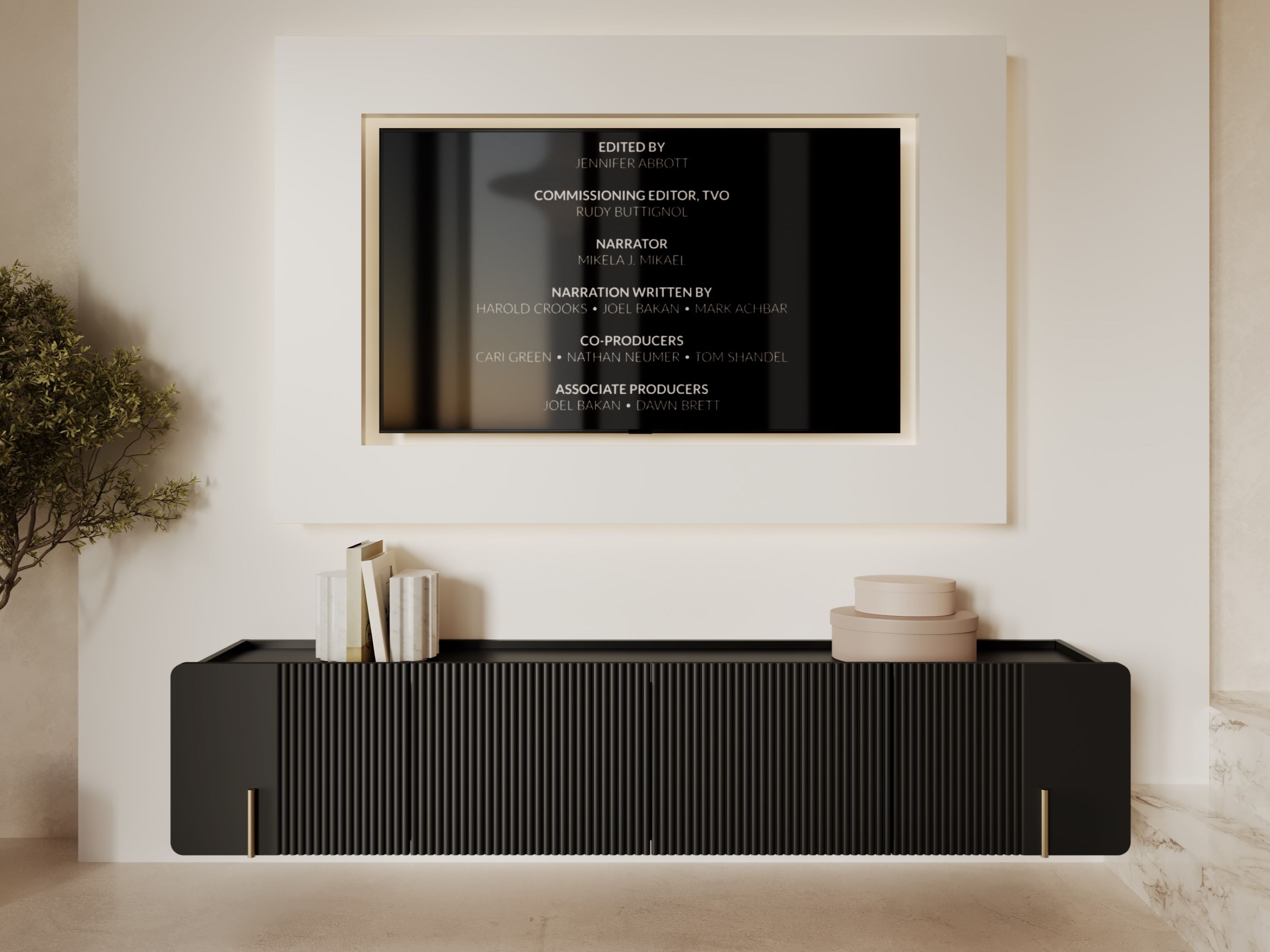 TV staliukas Etrvero 113 (Juoda)