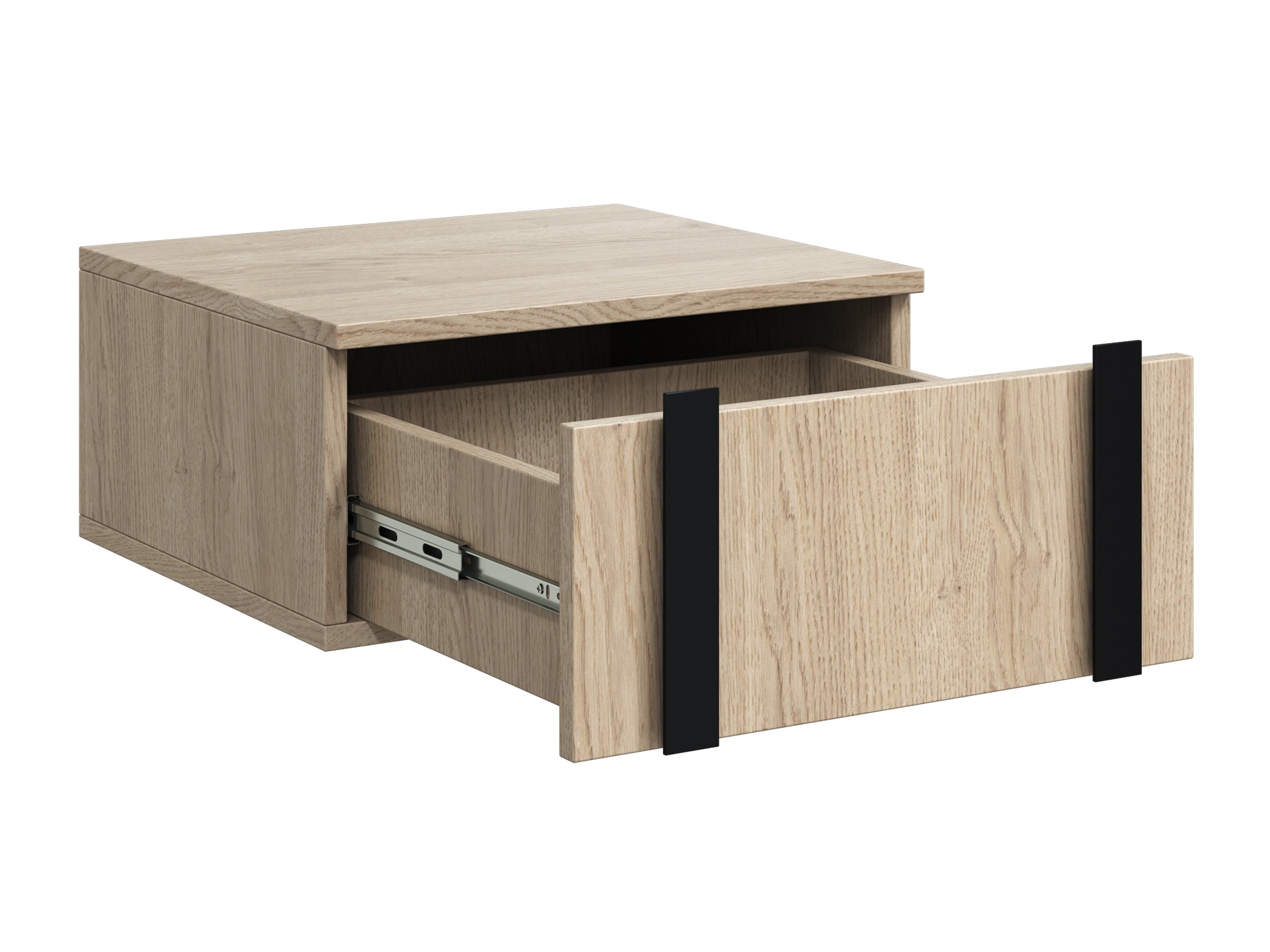 Naktinių staliukų komplektas Lortesu 109 (Ąžuolas)