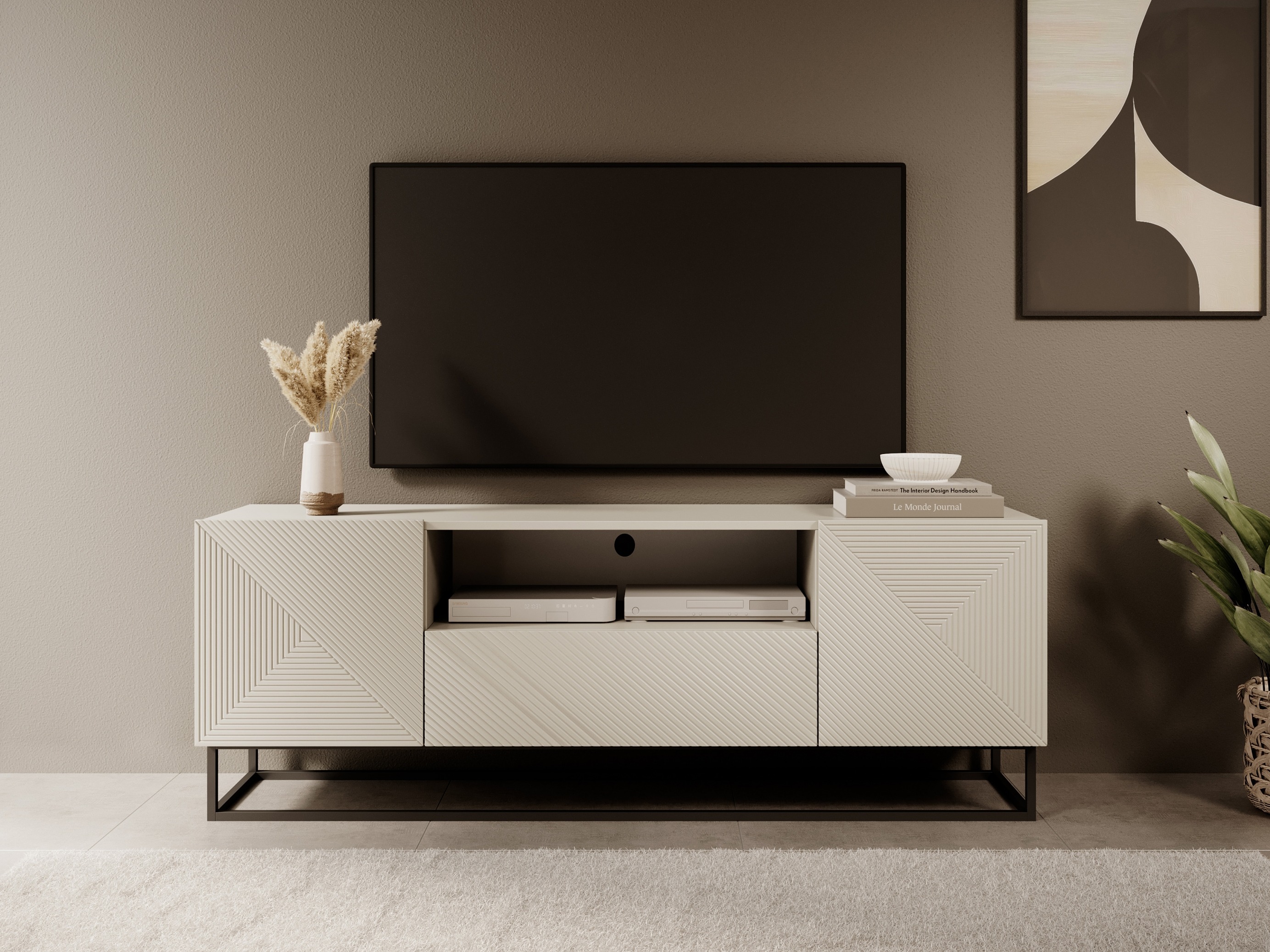 TV staliukas Dortivi 102 (Kašmyras + Juoda)