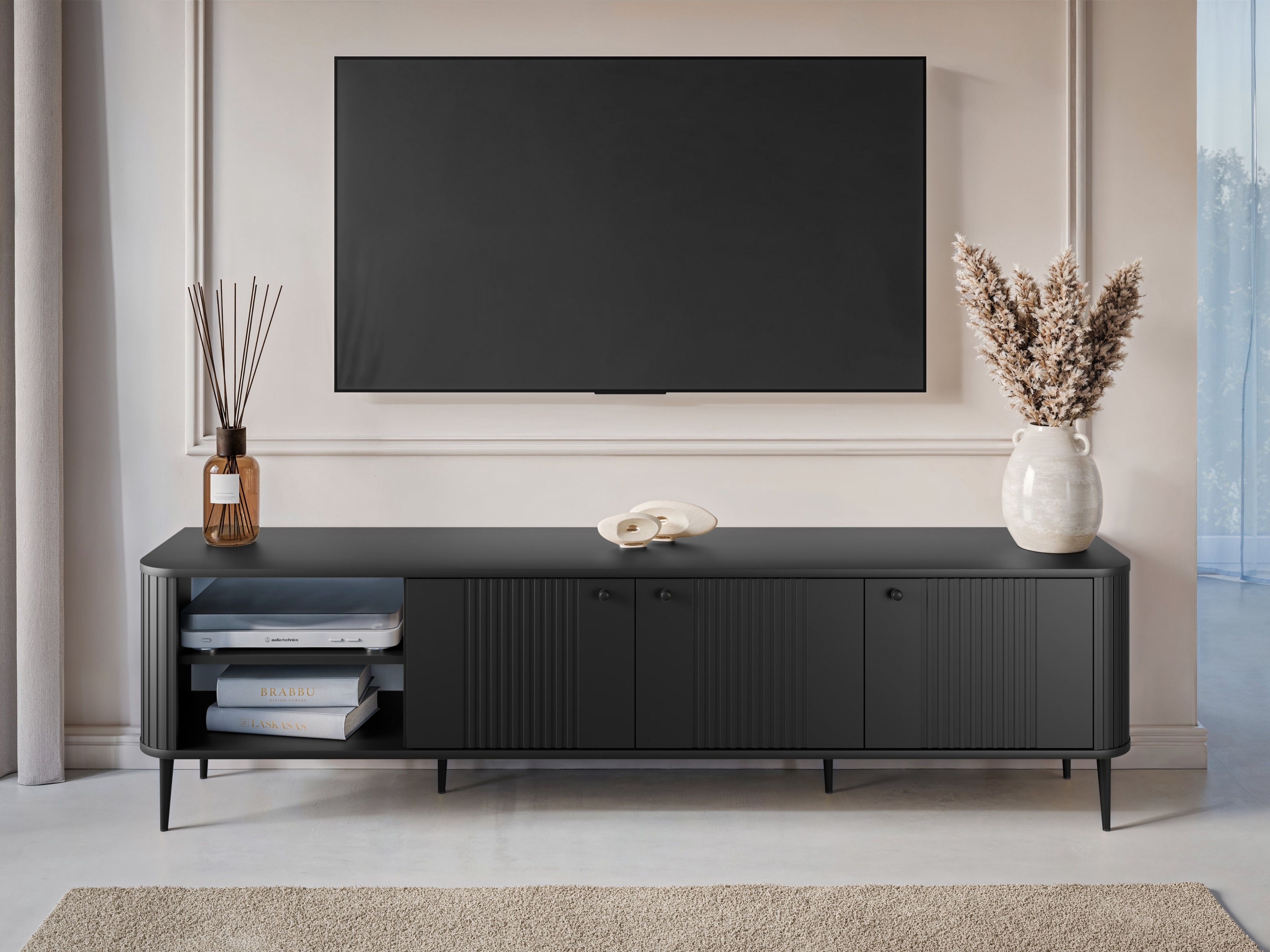 TV staliukas Revtoru 101 (Juoda)