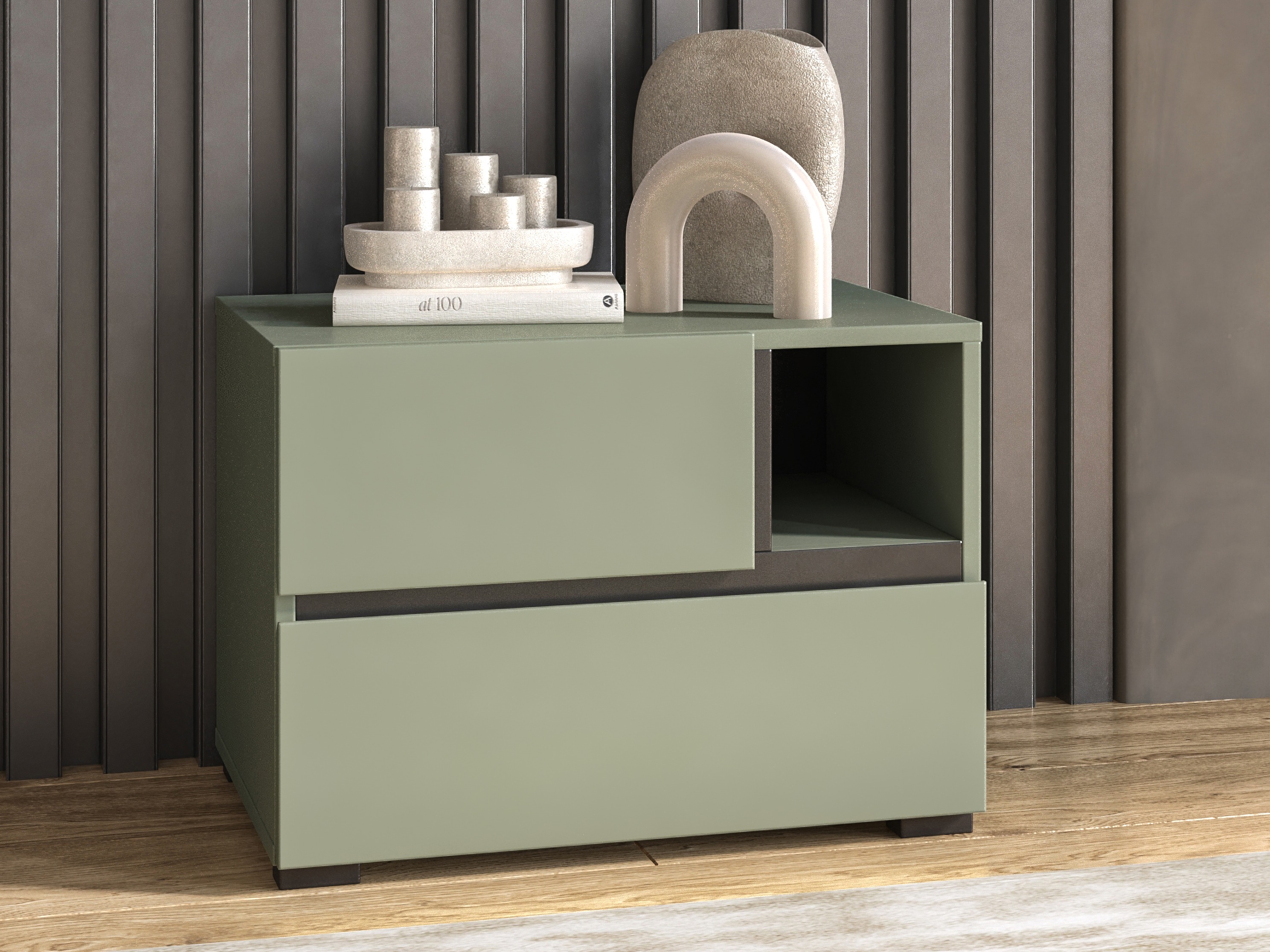 Naktinis staliukas Alfere 120 (Žalia)