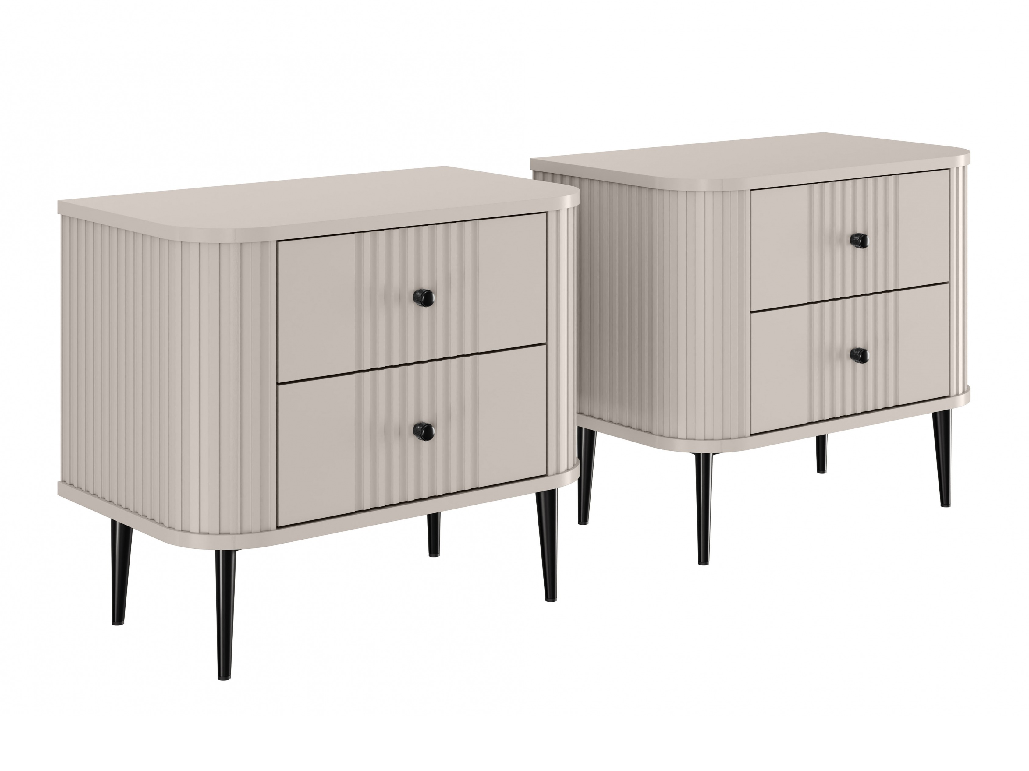 Naktinių staliukų komplektas Revtoru 106 (Kašmyras)