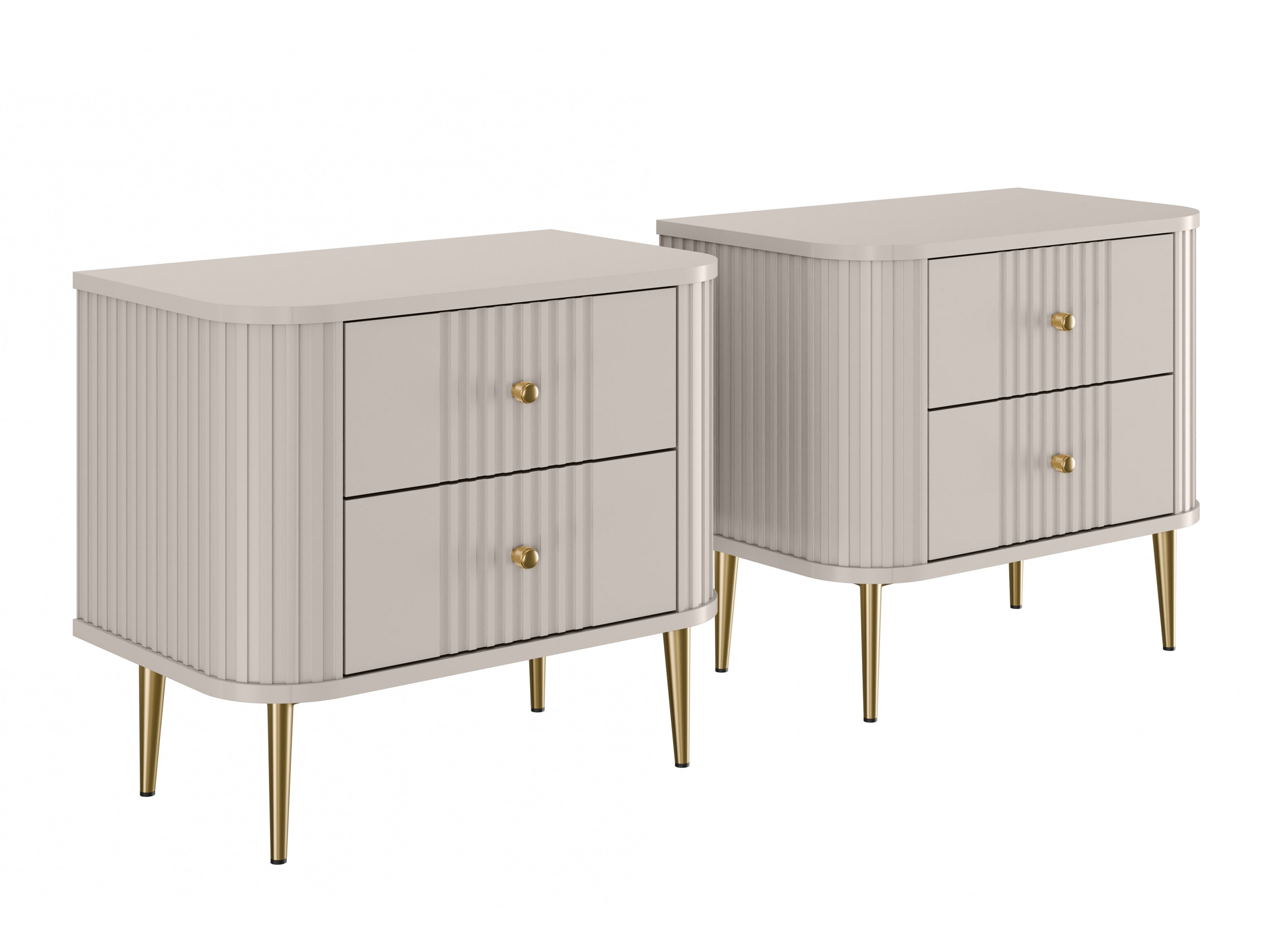 Naktinių staliukų komplektas Revtoru 106 (Kašmyras)