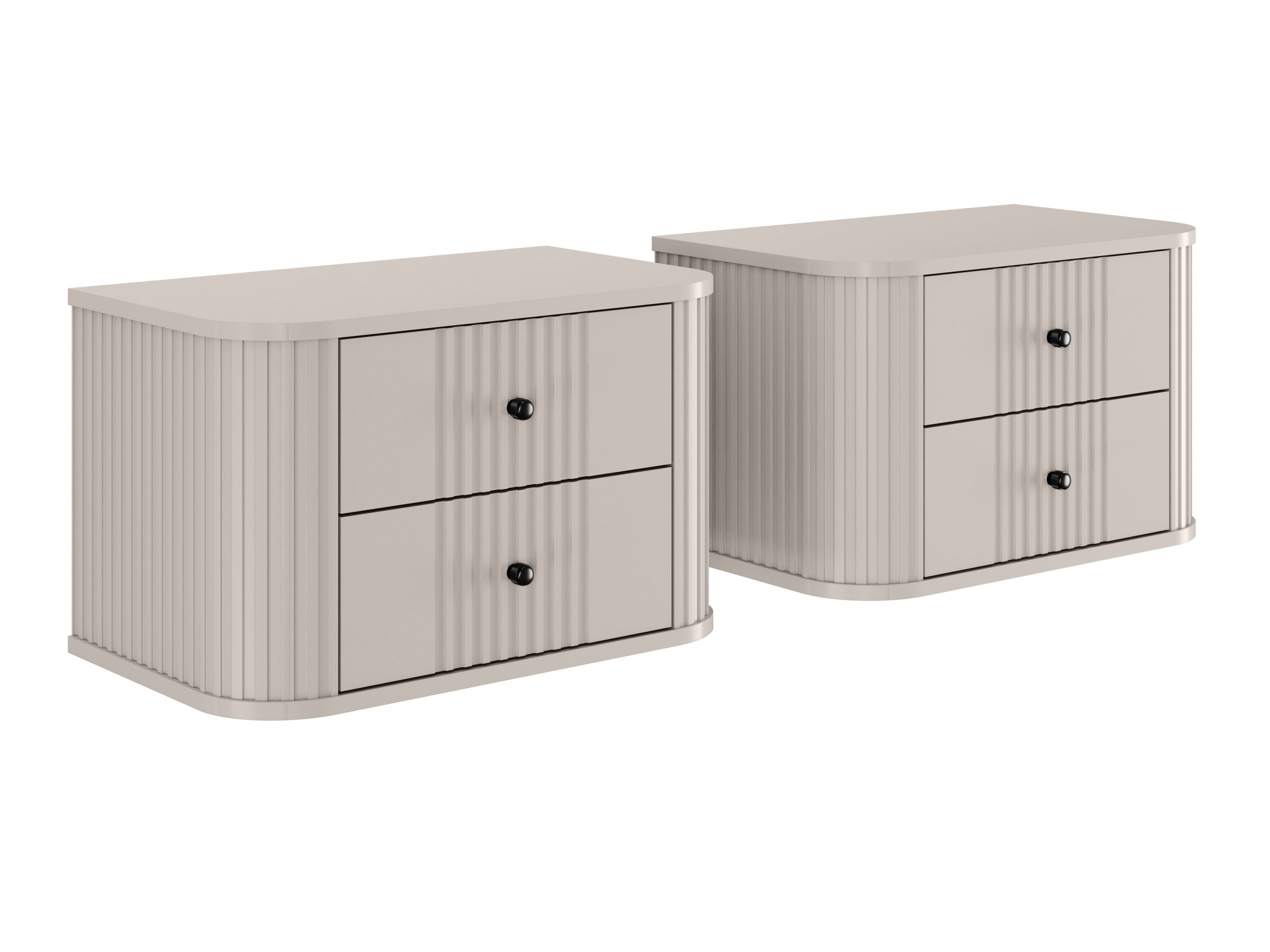 Naktinių staliukų komplektas Revtoru 107 (Kašmyras)