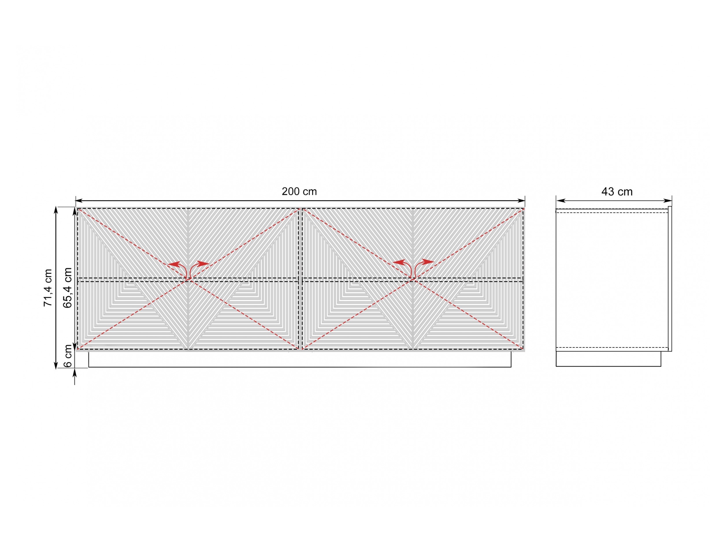 Spintelė Dortivi 110 (Artisan ąžuolas + Matinė juoda)