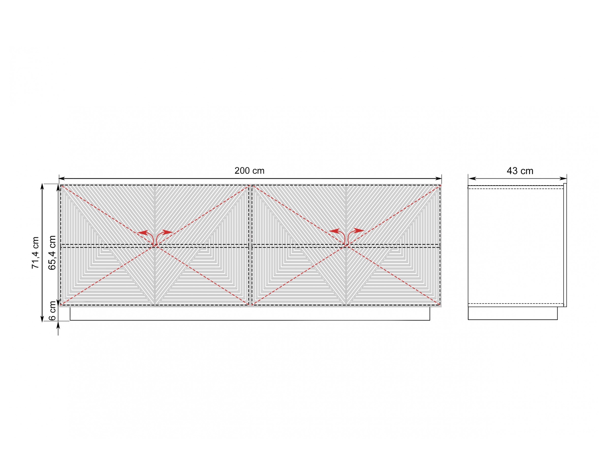 Spintelė Dortivi 110 (Artisan ąžuolas + Matinė pilka)