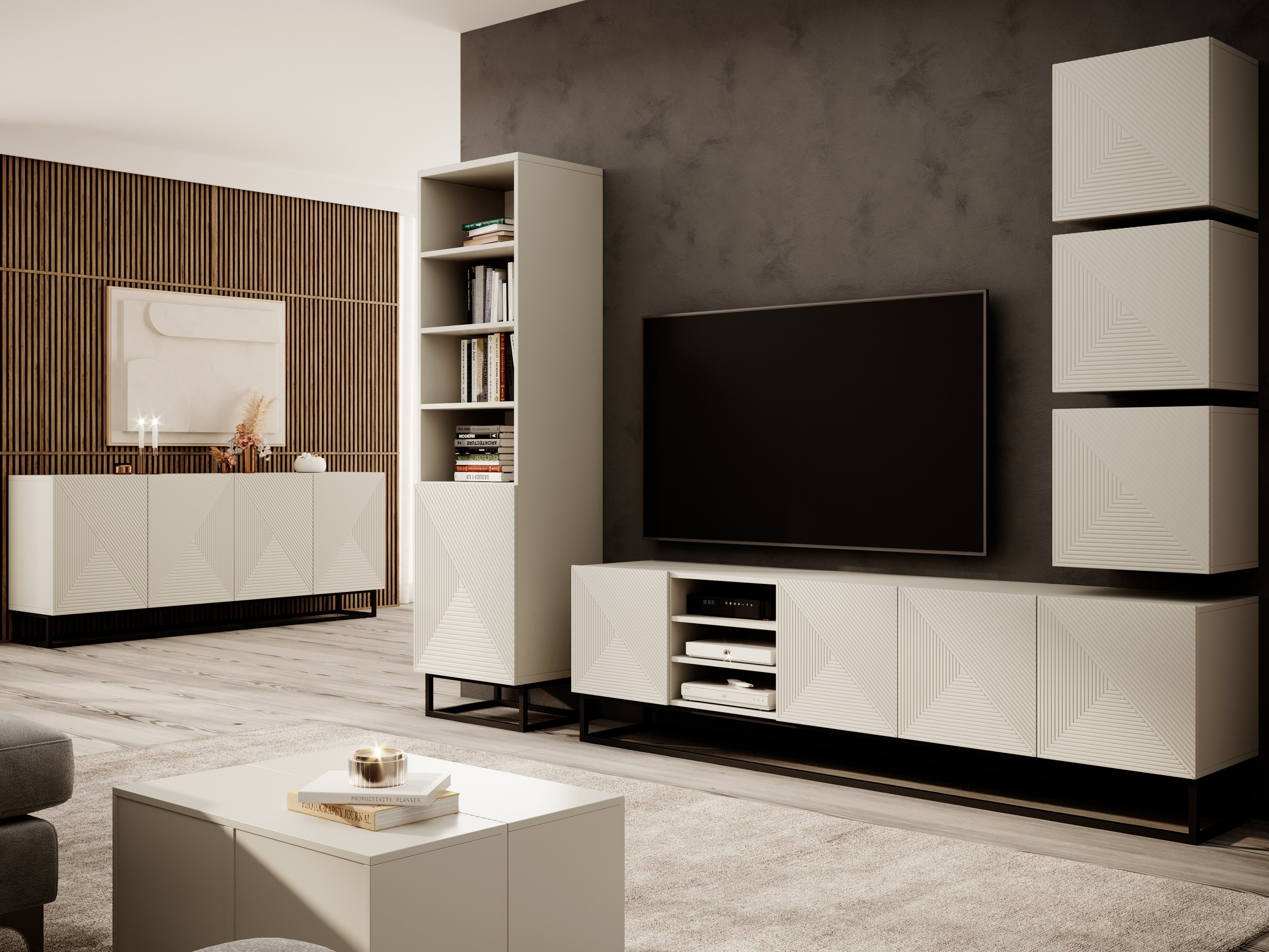 Spintelė Dortivi 111 (Kašmyras + Juoda)