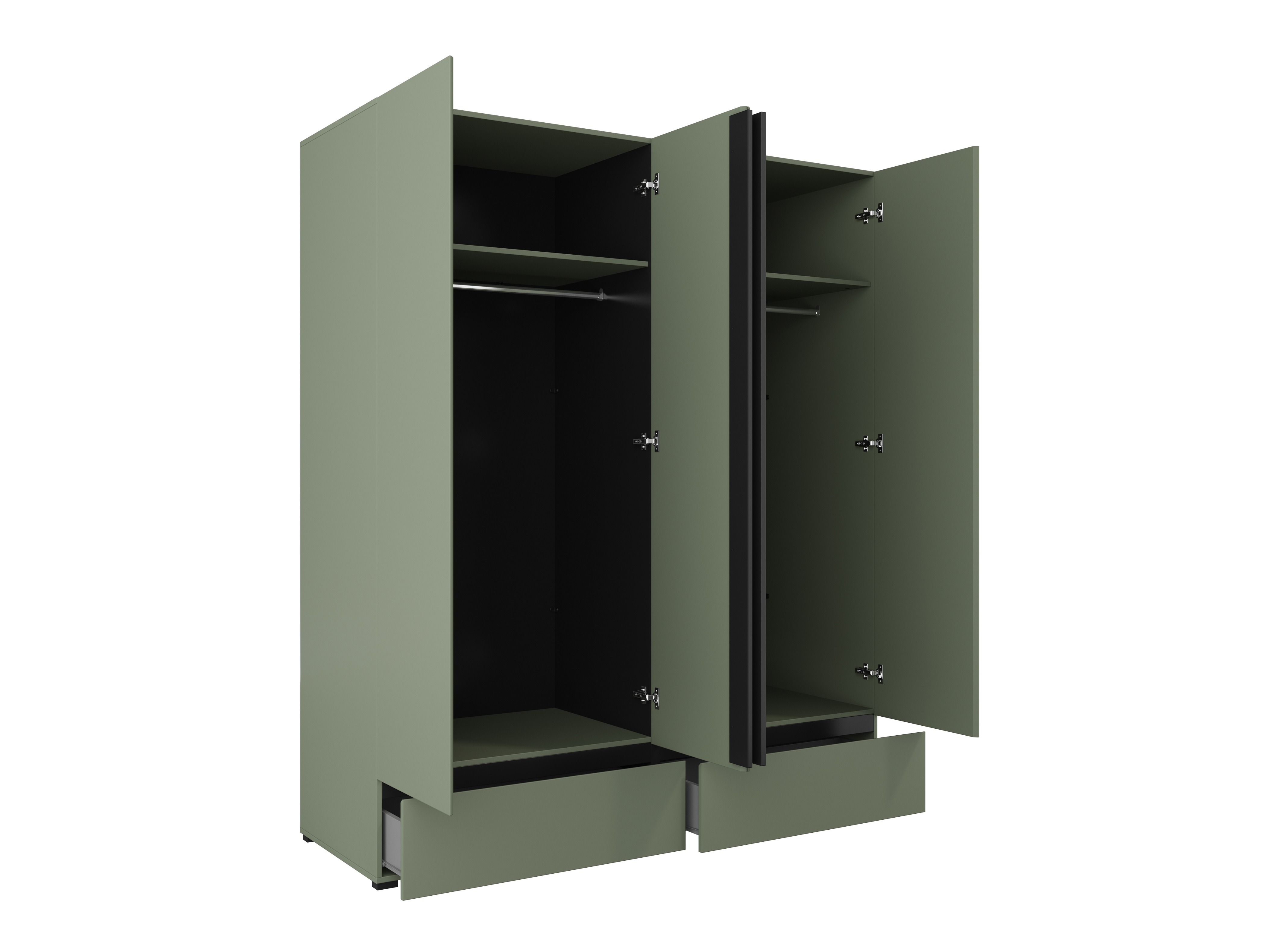 Miegamojo komplektas Alfere 124 (Žalia)