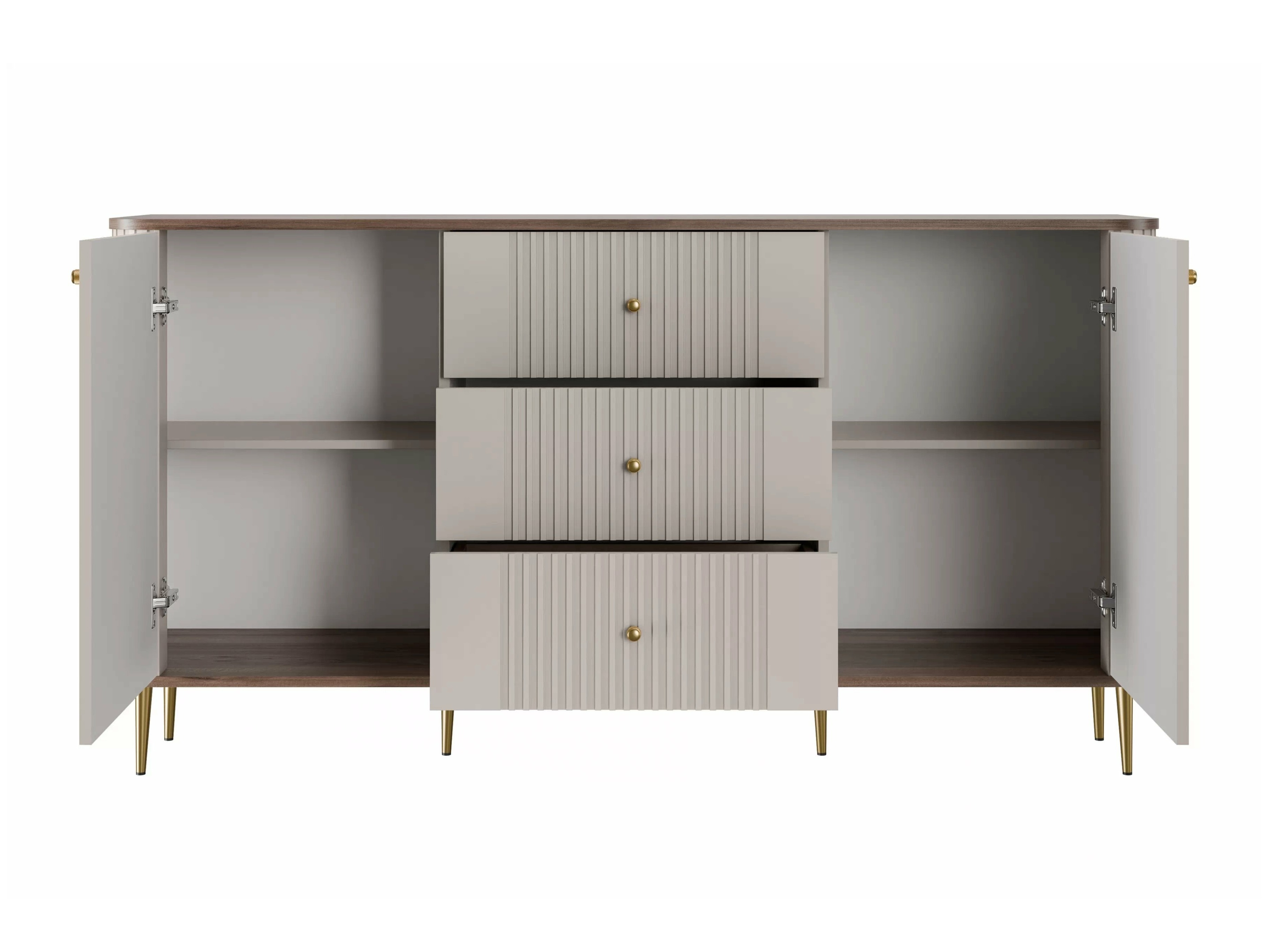 Svetainės komplektas Revtoru 109 (Kašmyras + Riešutas)