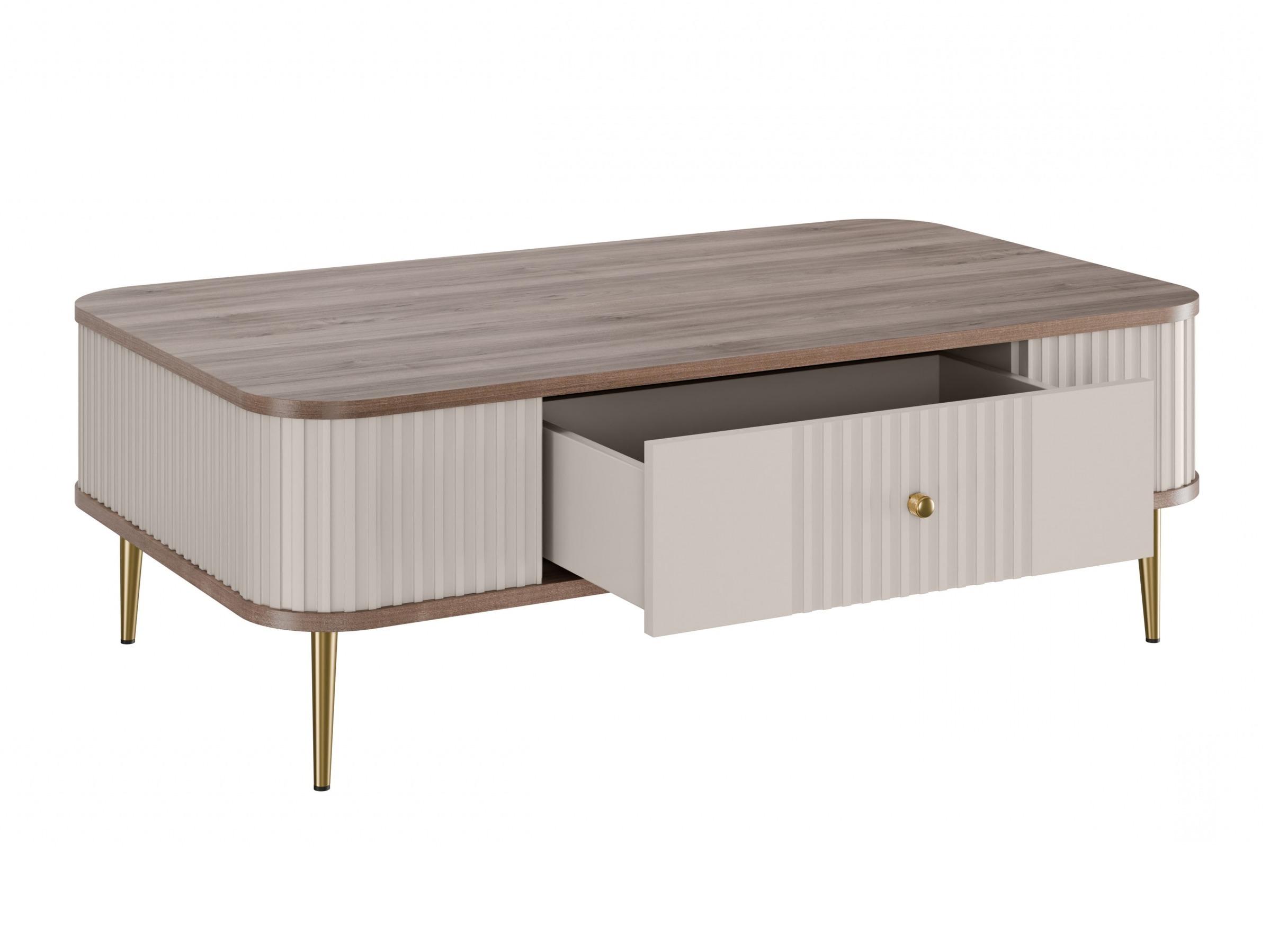 Svetainės komplektas Revtoru 109 (Kašmyras + Riešutas)