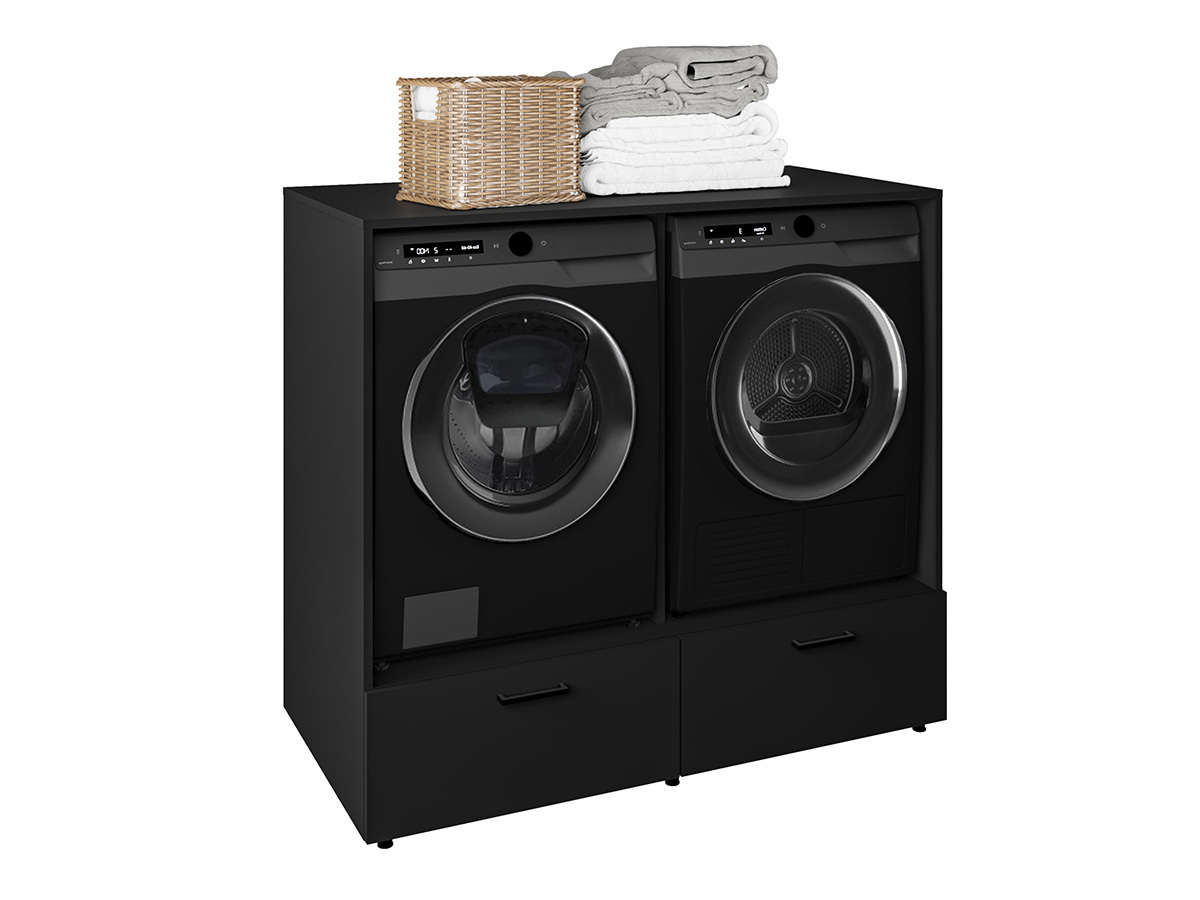 Vonios lentyna Austin 368 (Juoda)